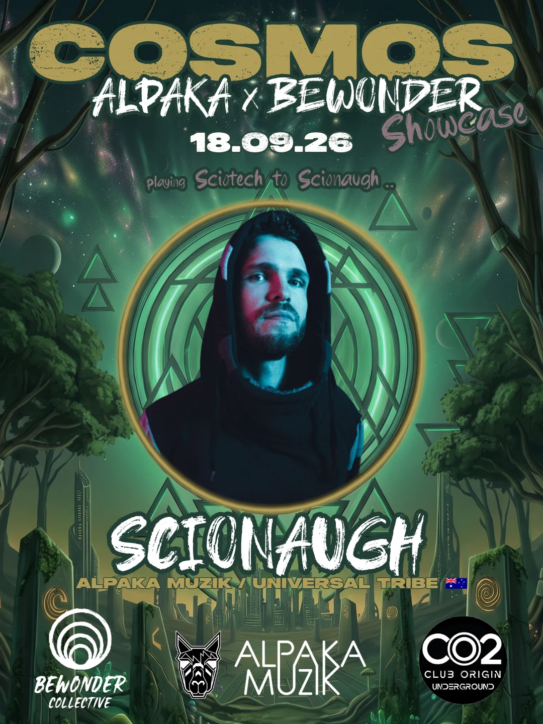 Cosmos - Alpaka Showcase W/ Lara S, Kozy, Scionaugh