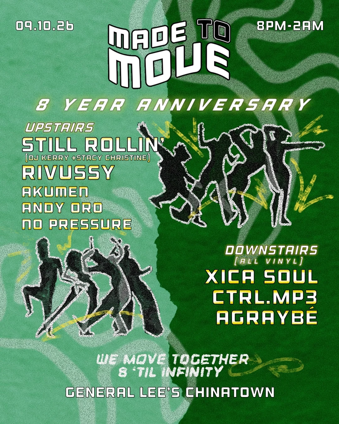 Made To Move 8 Year Anniversary