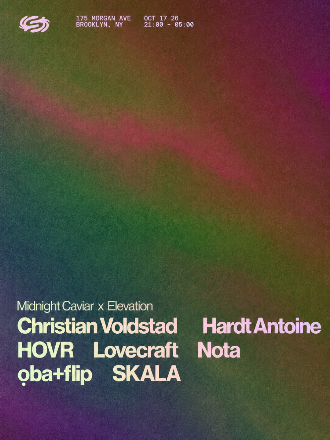 Midnight Caviar X Elevation Present Hardt Antoine, Skala ++
