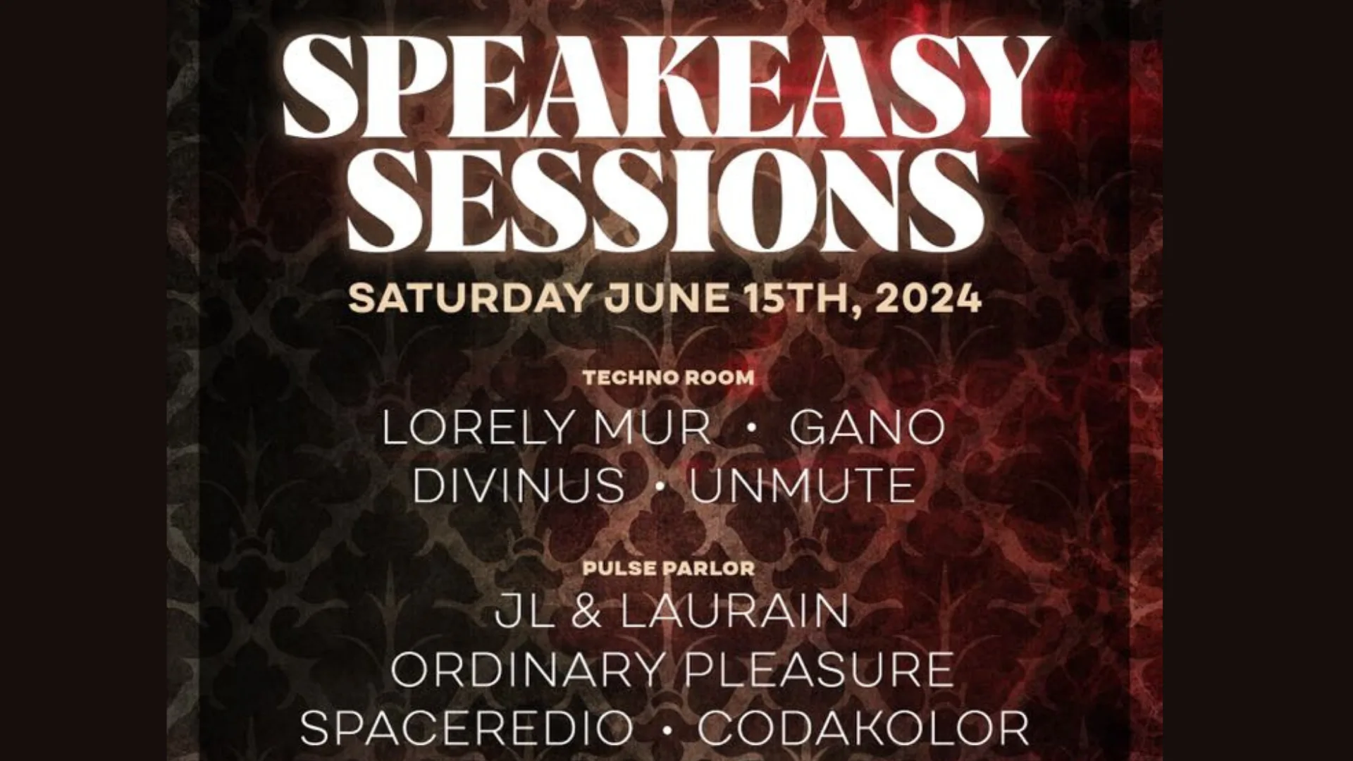 Denver Techno Presents: Speakeasy Sessions Vol.4