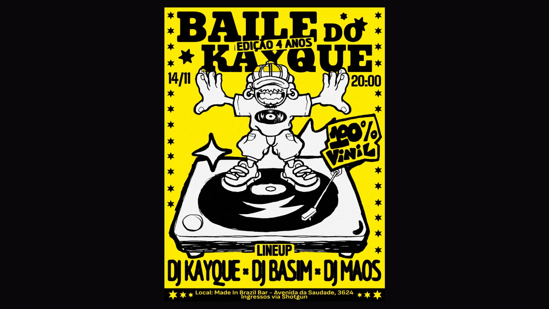 Baile Do Kayque 4 Anos