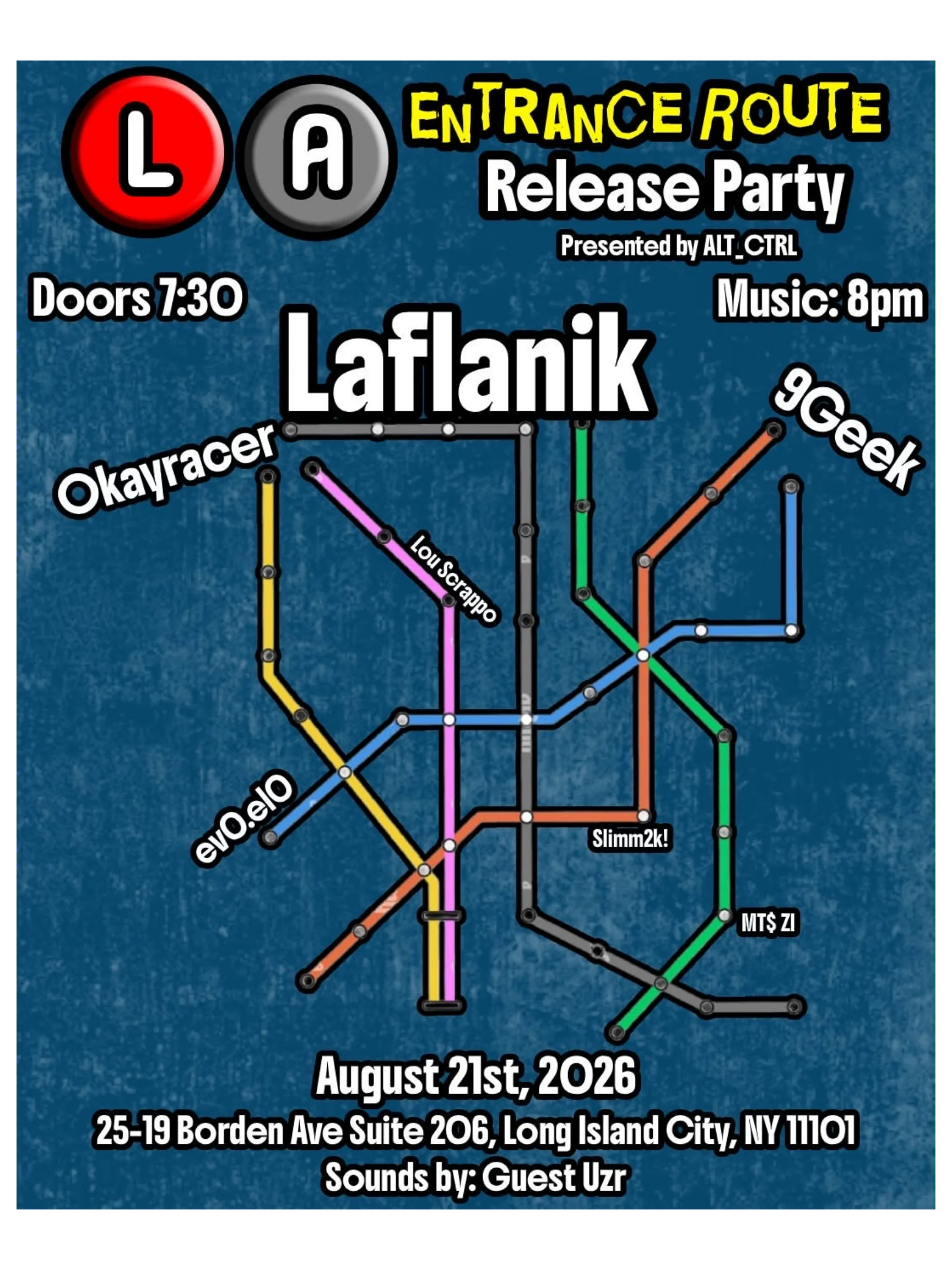 Entrance Route Album Release Party