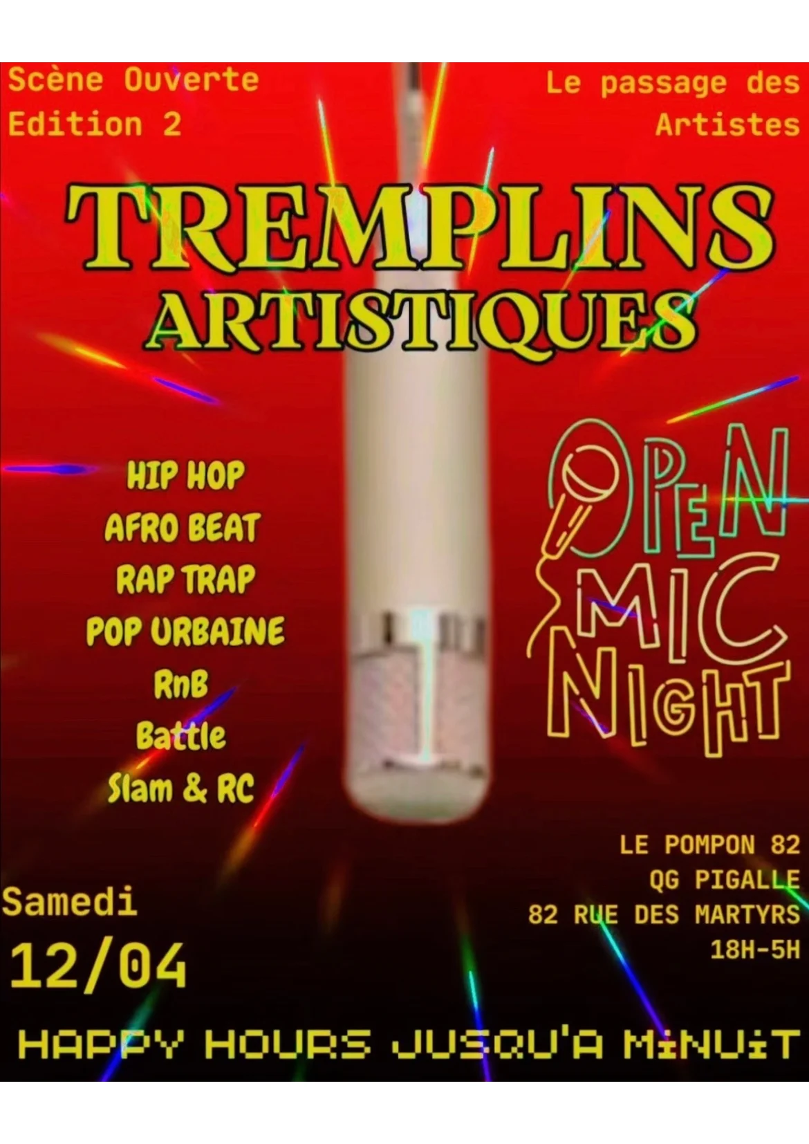 Le Pompon Open Mic #2