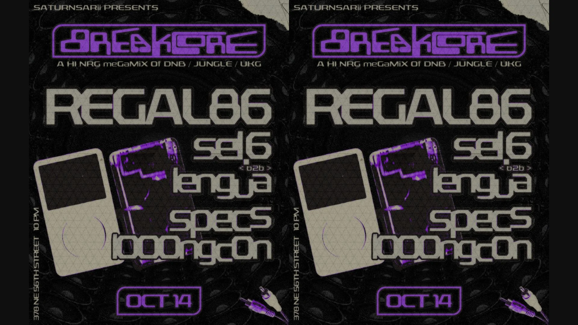 Saturnsarii Presents: A Breakcore Rave!