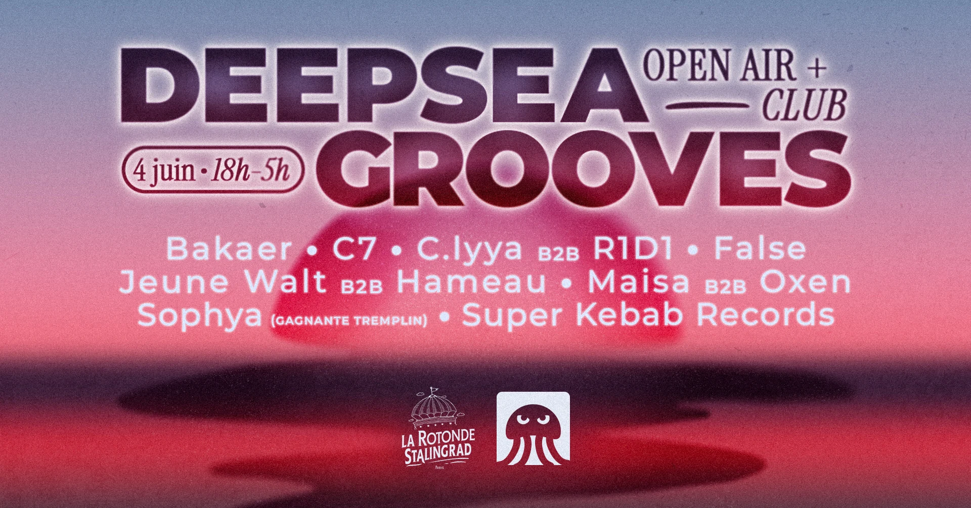 Deepsea Grooves : Open Air + Club (Gratuit)