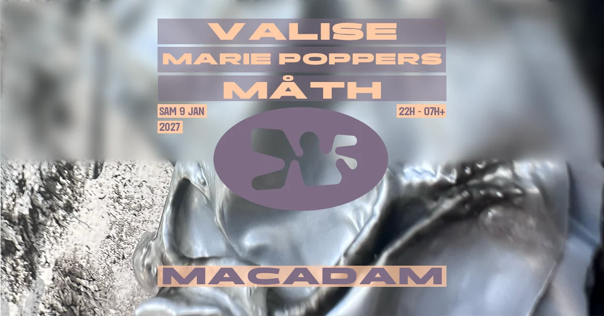 Macadam • Marie Poppers ~ Måth  ~ Valise
