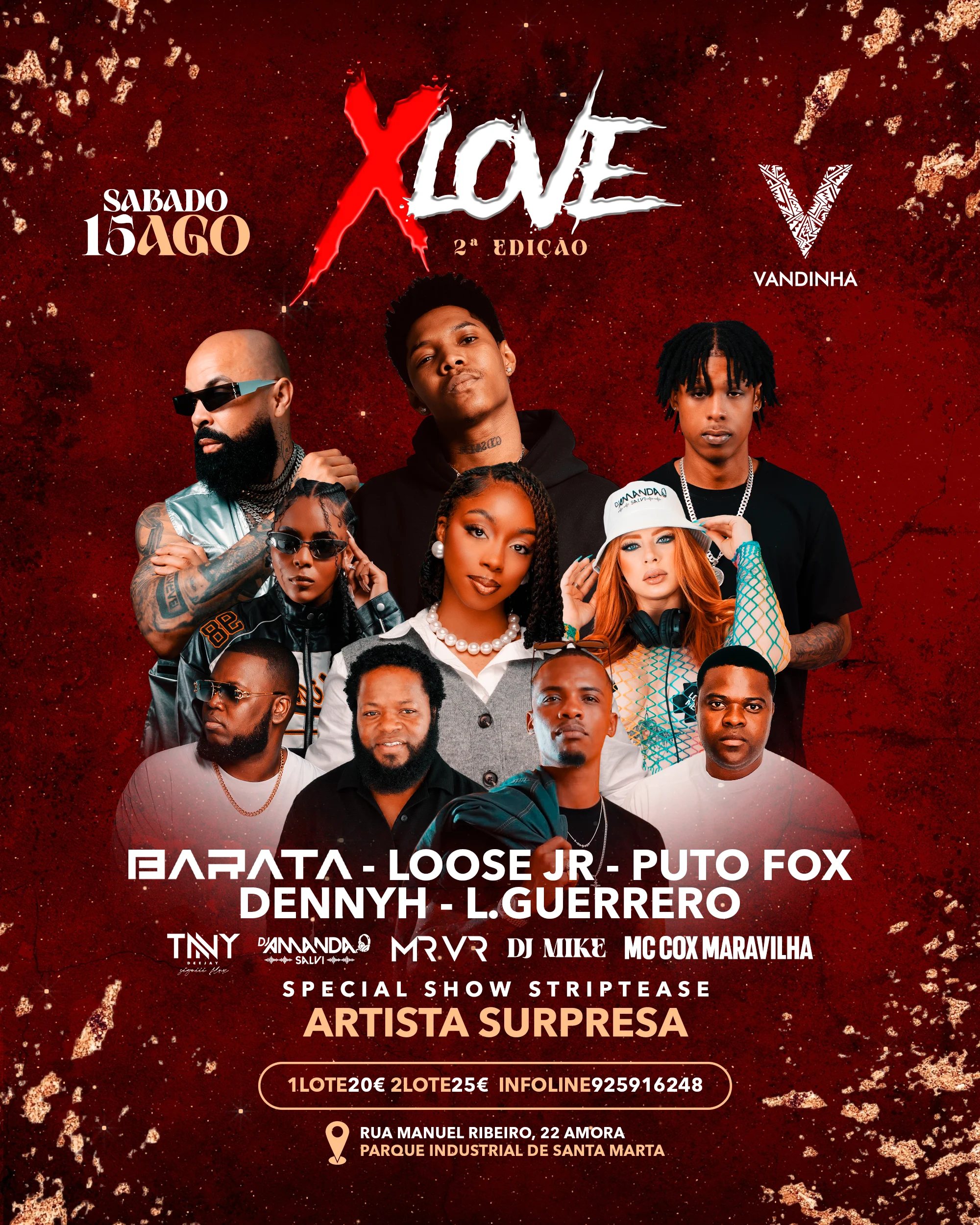 X Love 2edição - Discoteca Vandinha