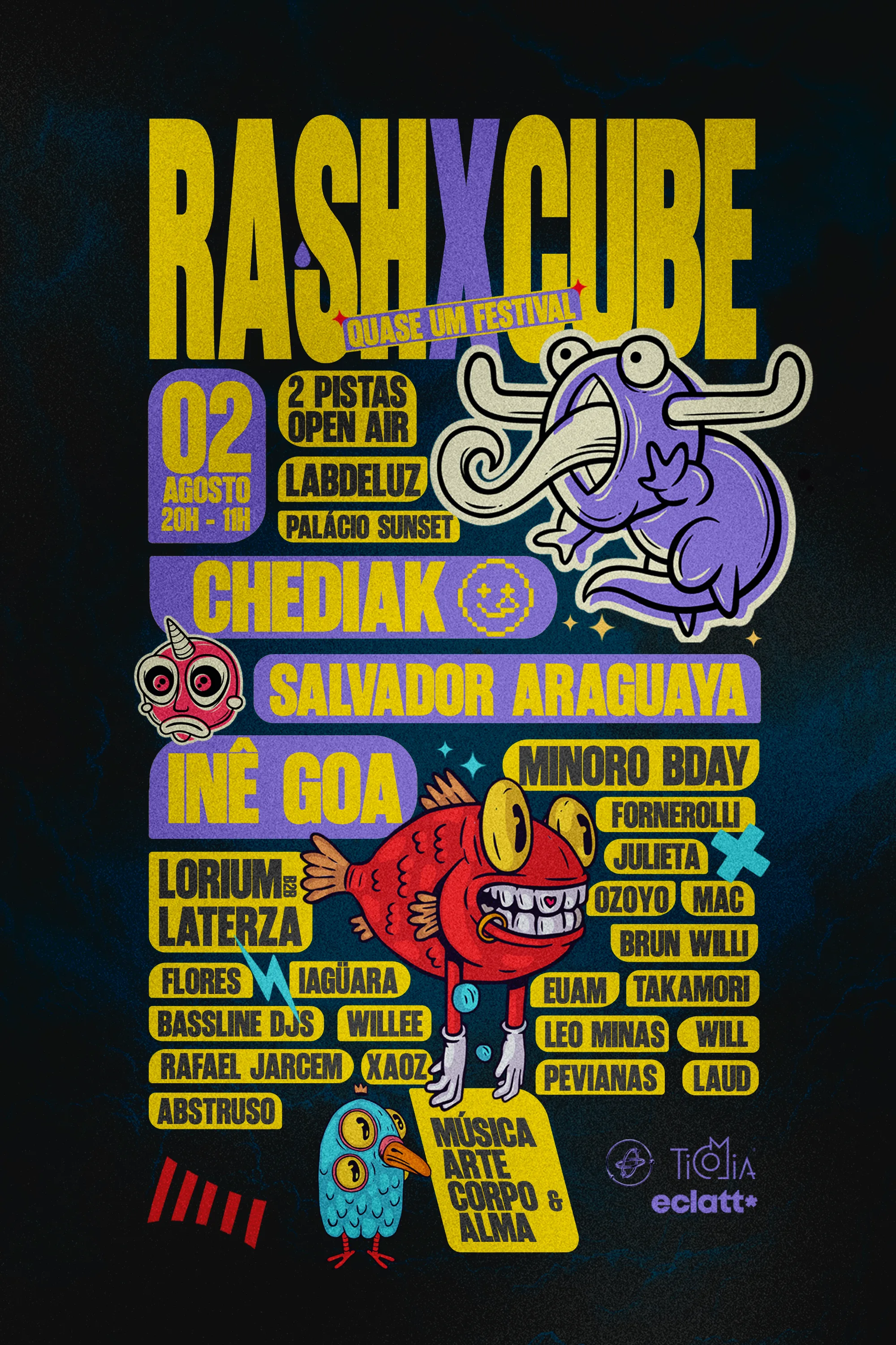 Rash X Cube • Quase Um Festival
