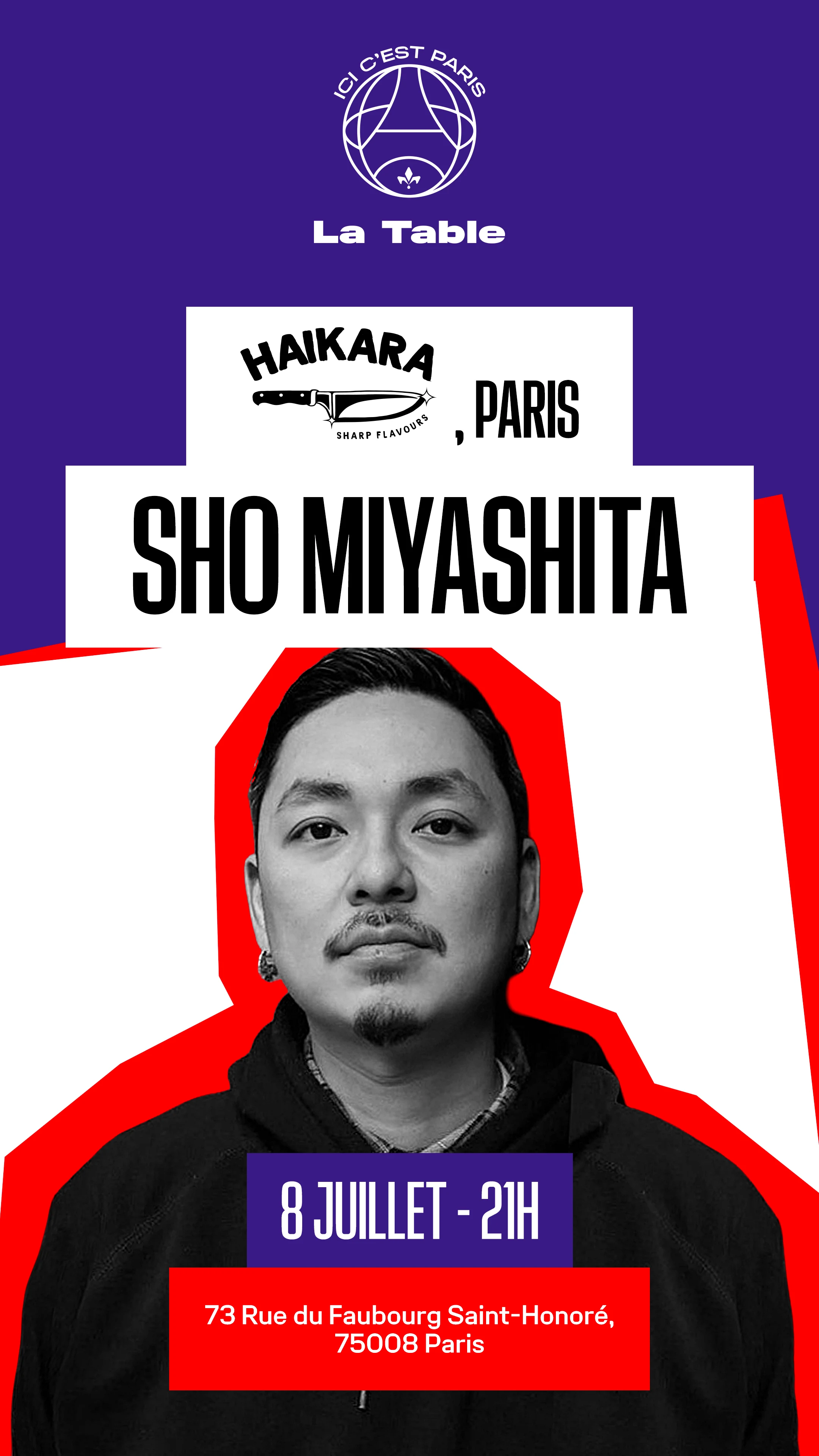 La Table - Sho Miyashita De Haikara, Paris