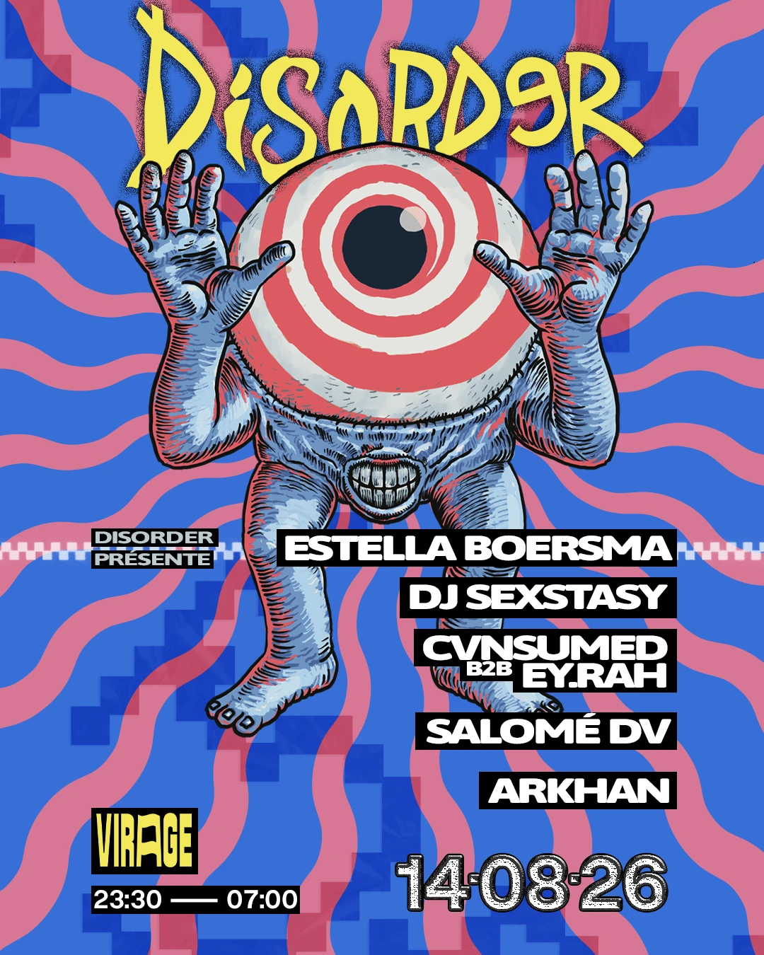 Disorder : Estella Boersma, Elise Massoni, Ey.Rah & Cvnsumed