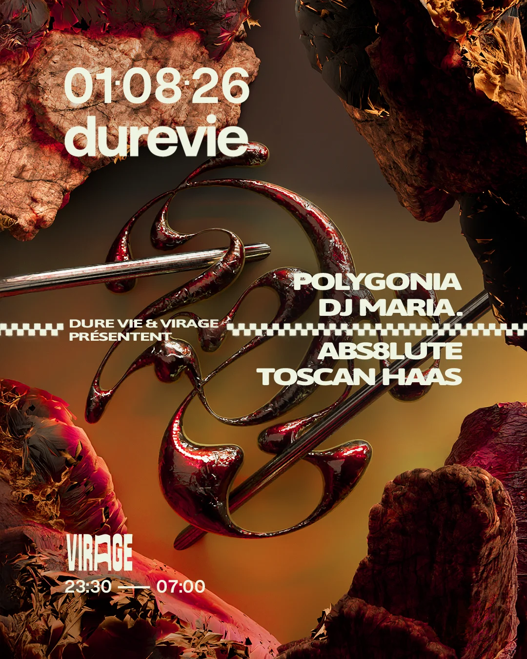 Dure Vie : Polygonia, Dj Maria, Abs8lute, Toscan Haas