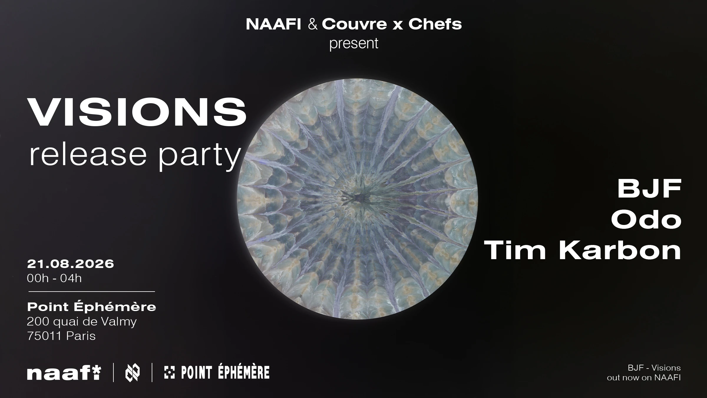 Couvre X Chefs & Naafi : Bjf - Visions Release Party