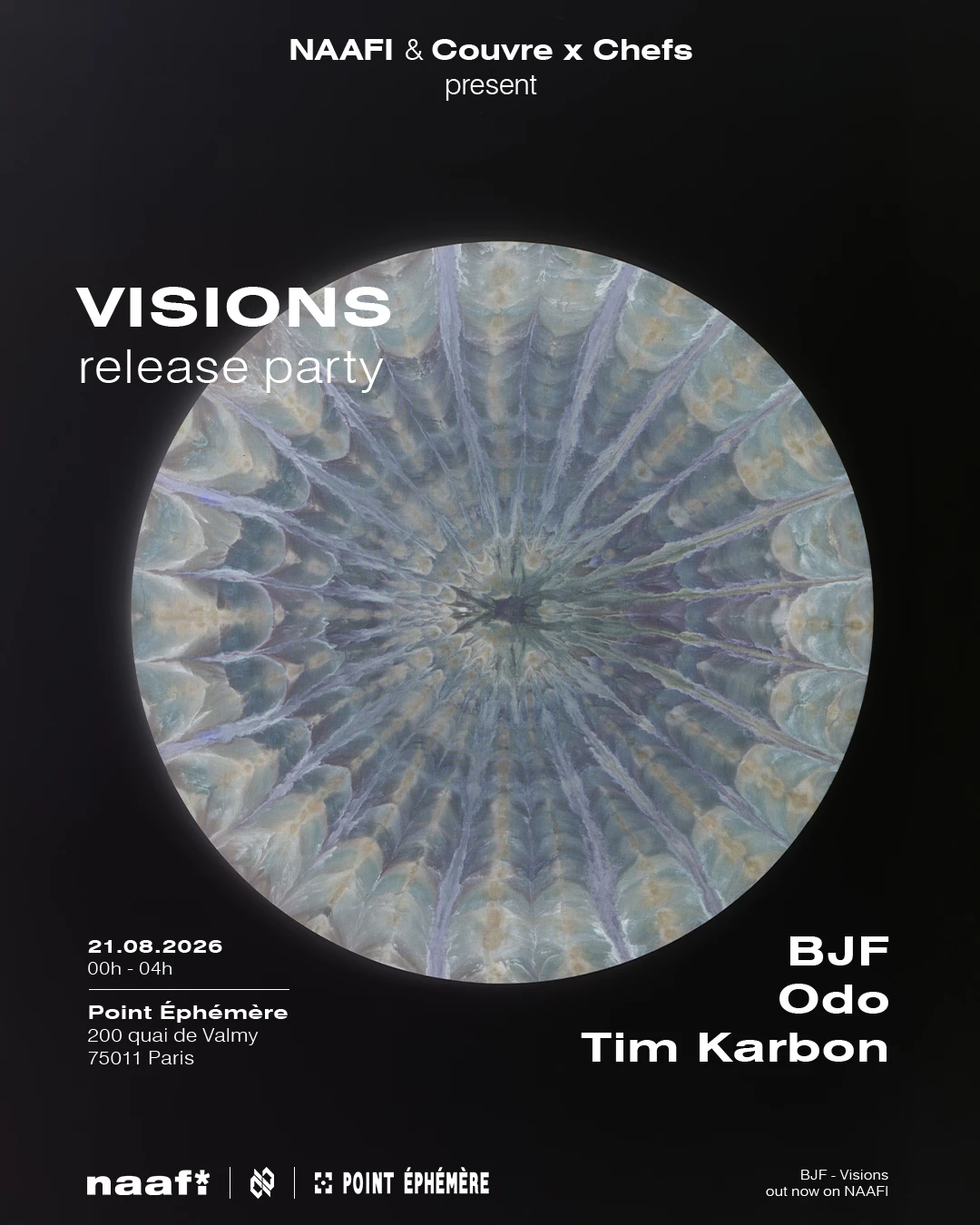 Couvre X Chefs & Naafi : Bjf - Visions Release Party