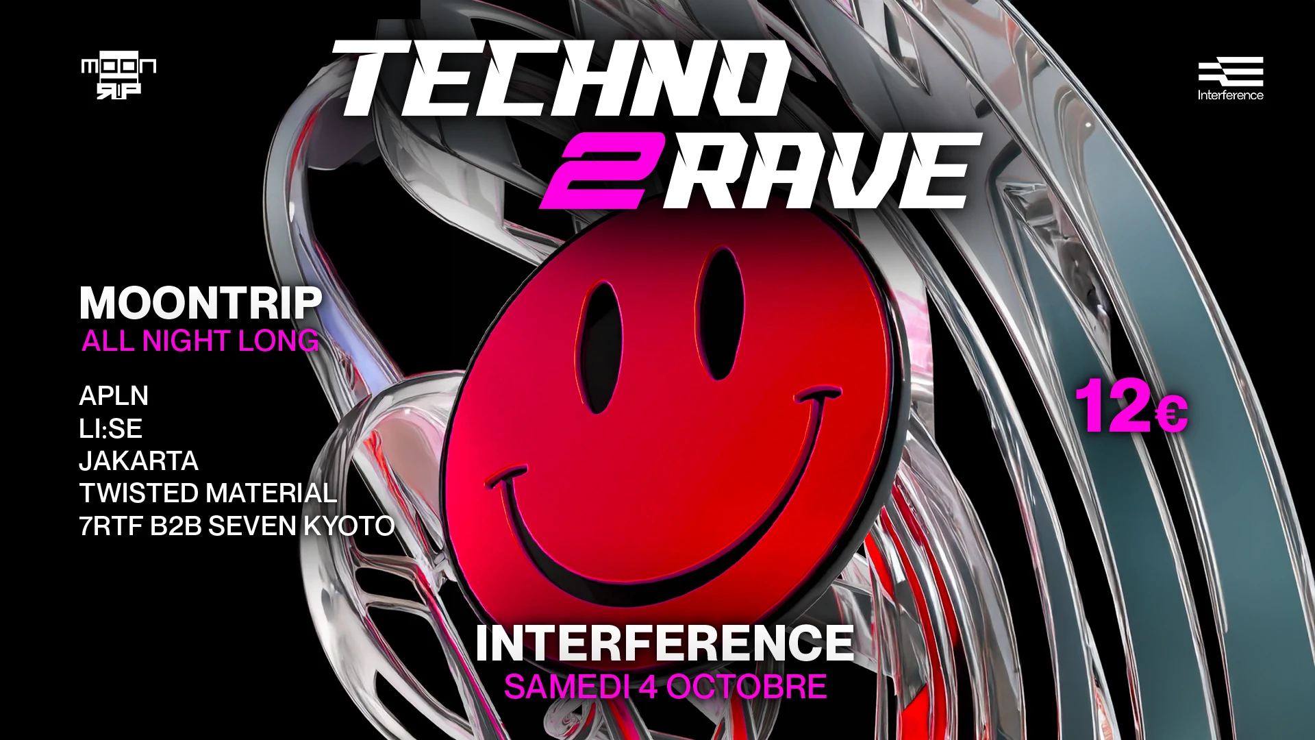 Techno 2 Rave - Moontrip X Interference