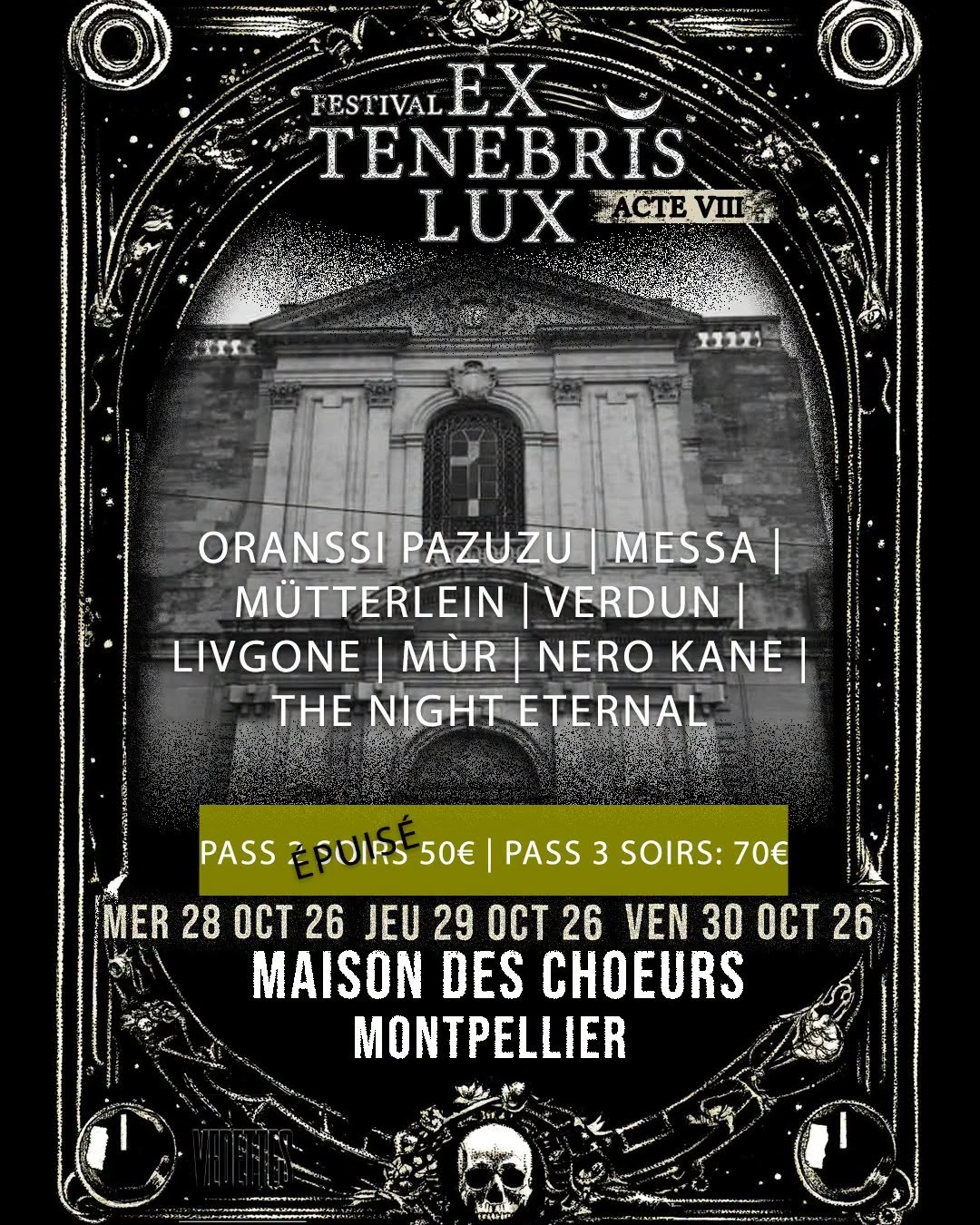 Pass 3 Soirs - Ex Tenebris Lux