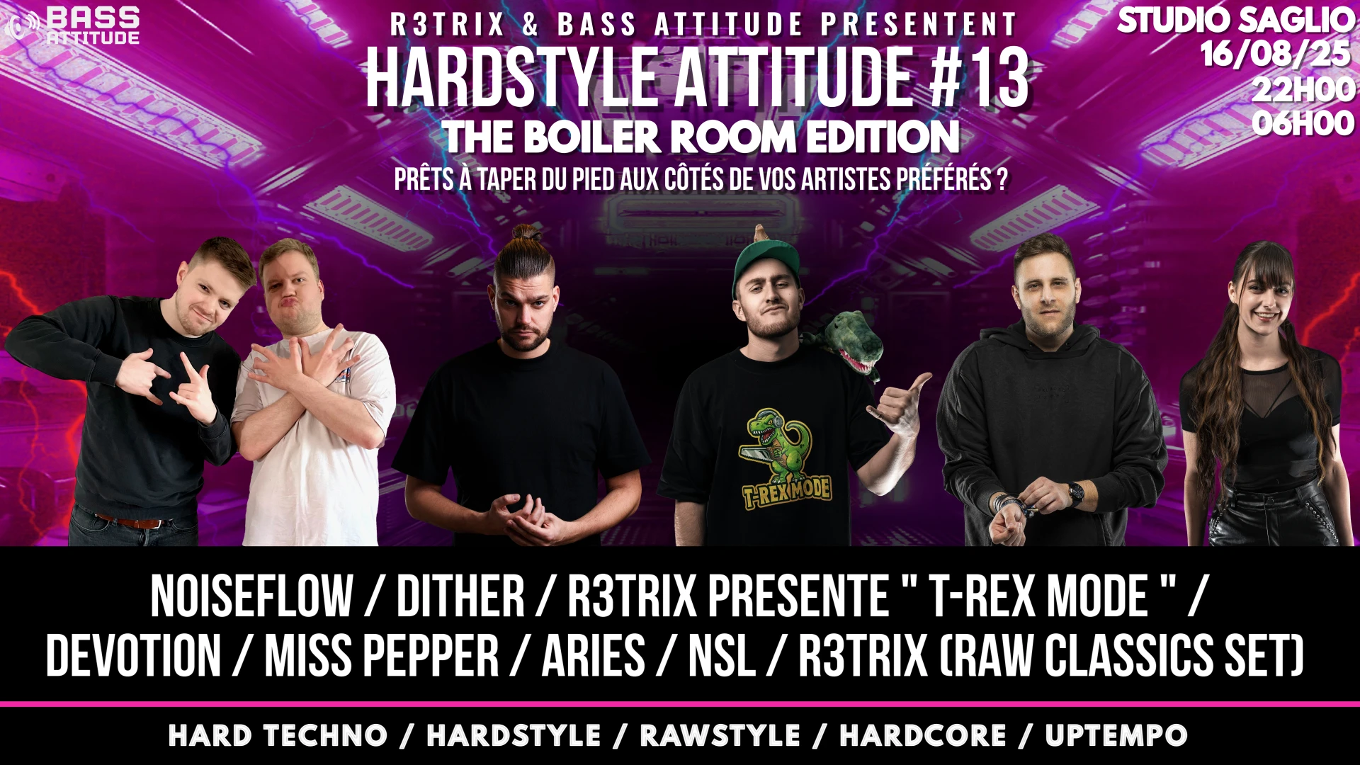 Hardstyle Attitude #13 : The Boiler Room Edition