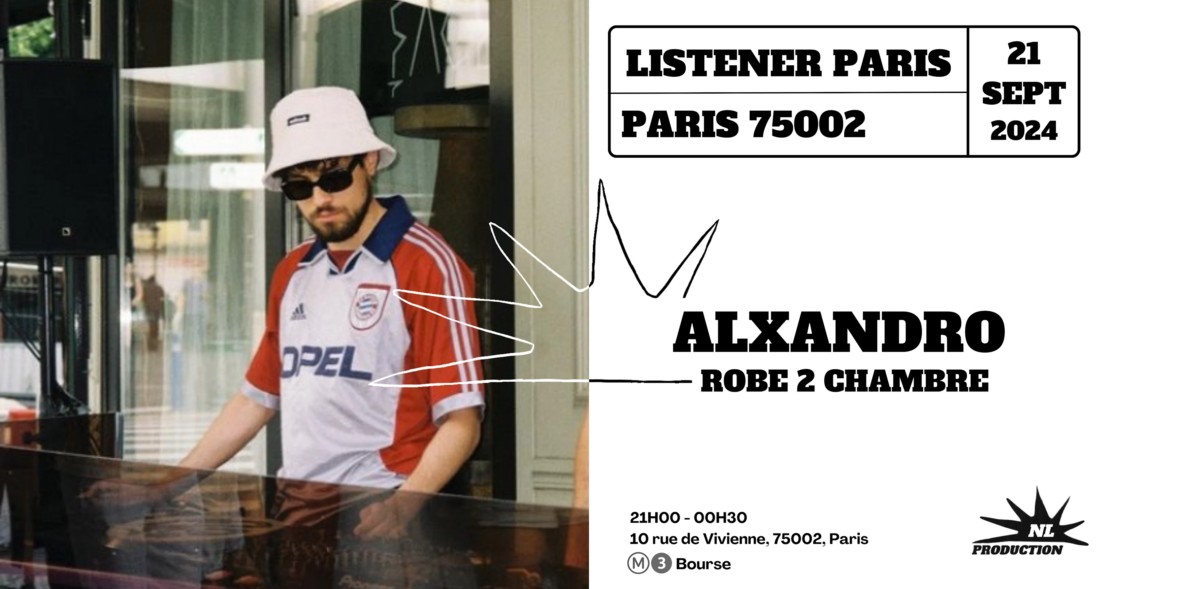 Alxandro (Robe 2 Chambre) At Listener Paris