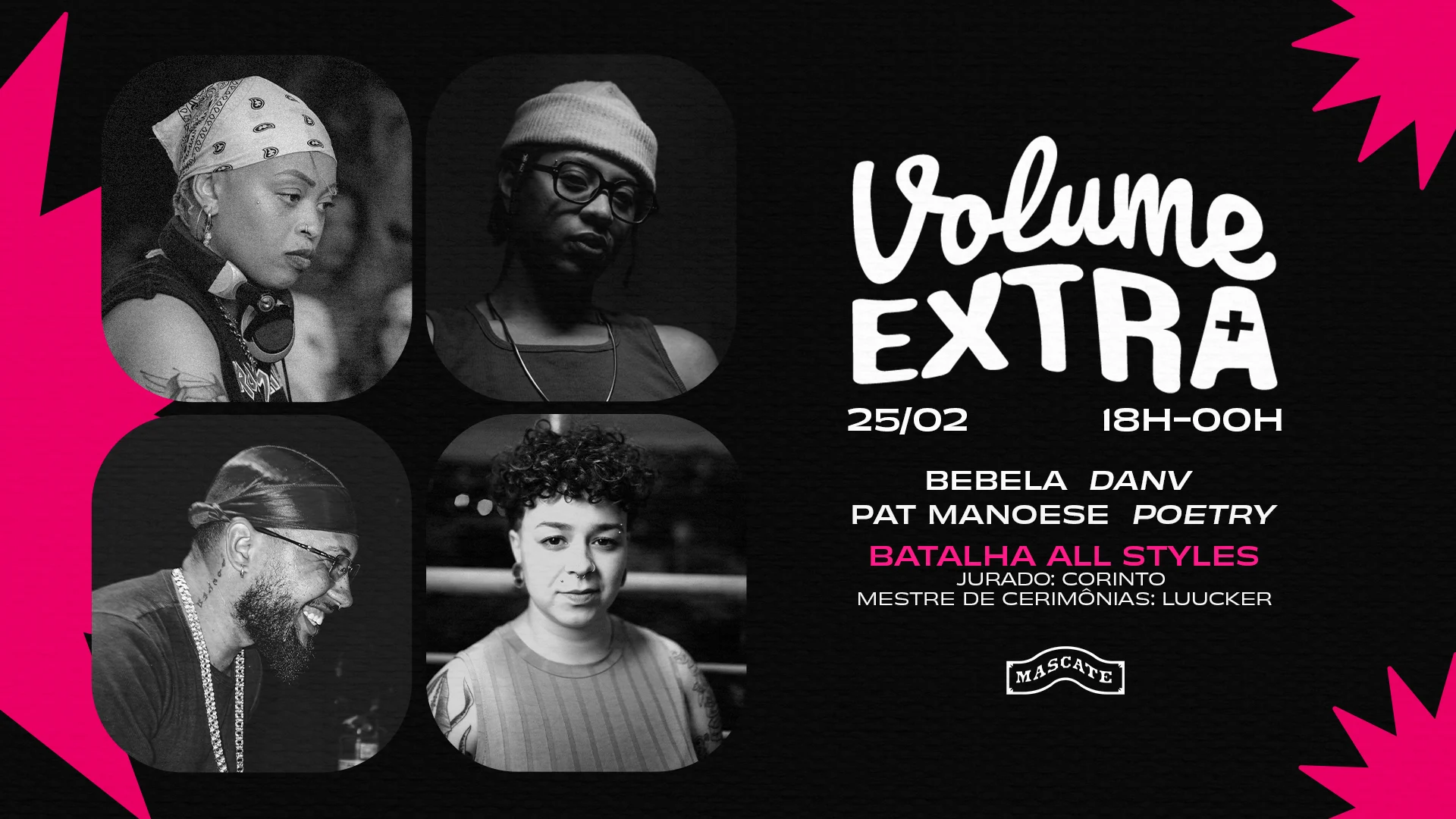 Volume Extra Na Mascate! 7° Edição