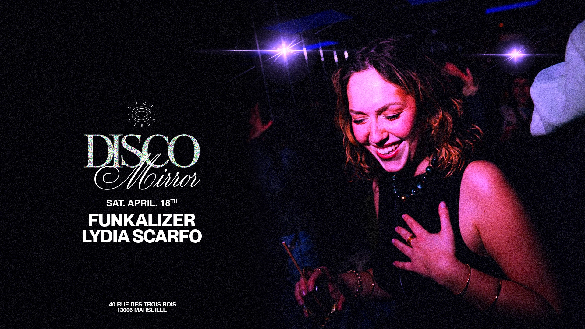 Disco Mirror : Funkalizer & Lydia Scarfo
