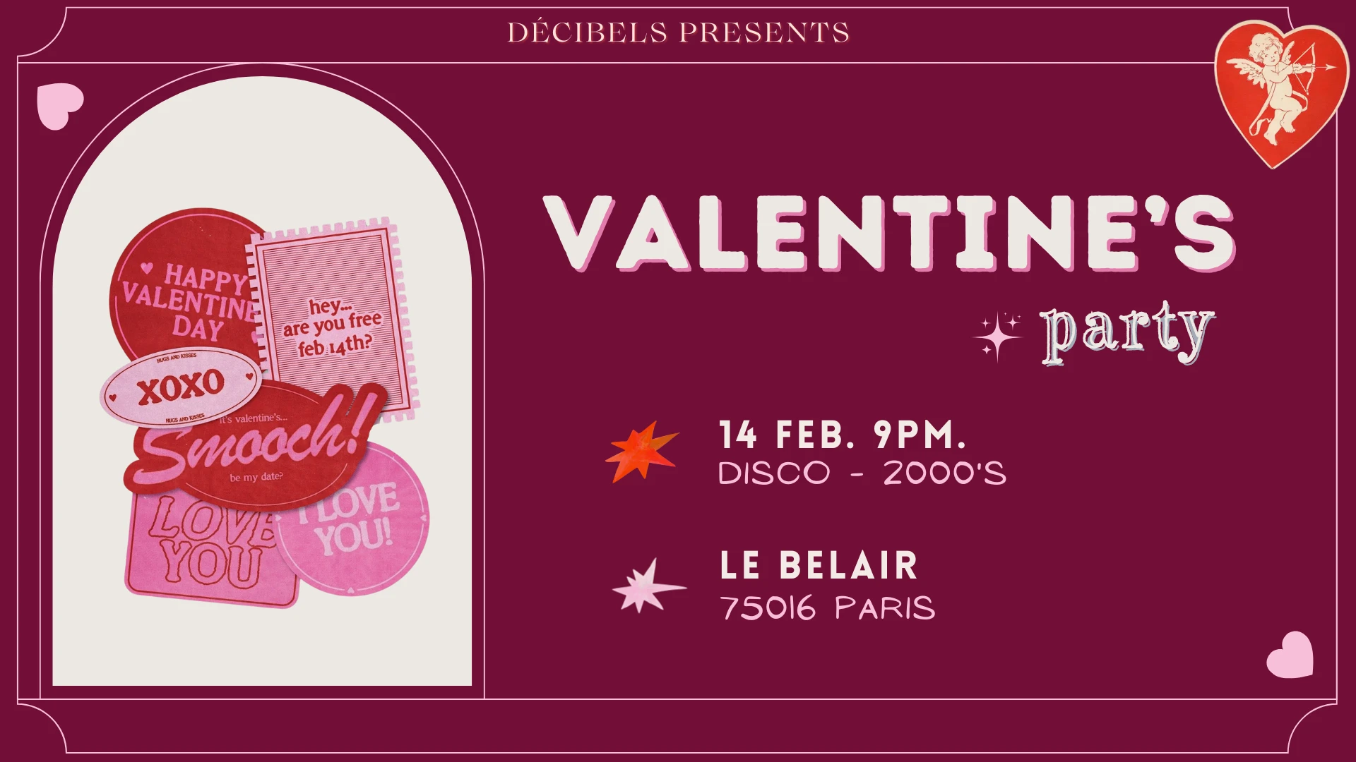 Décibels - Valentine’S Party