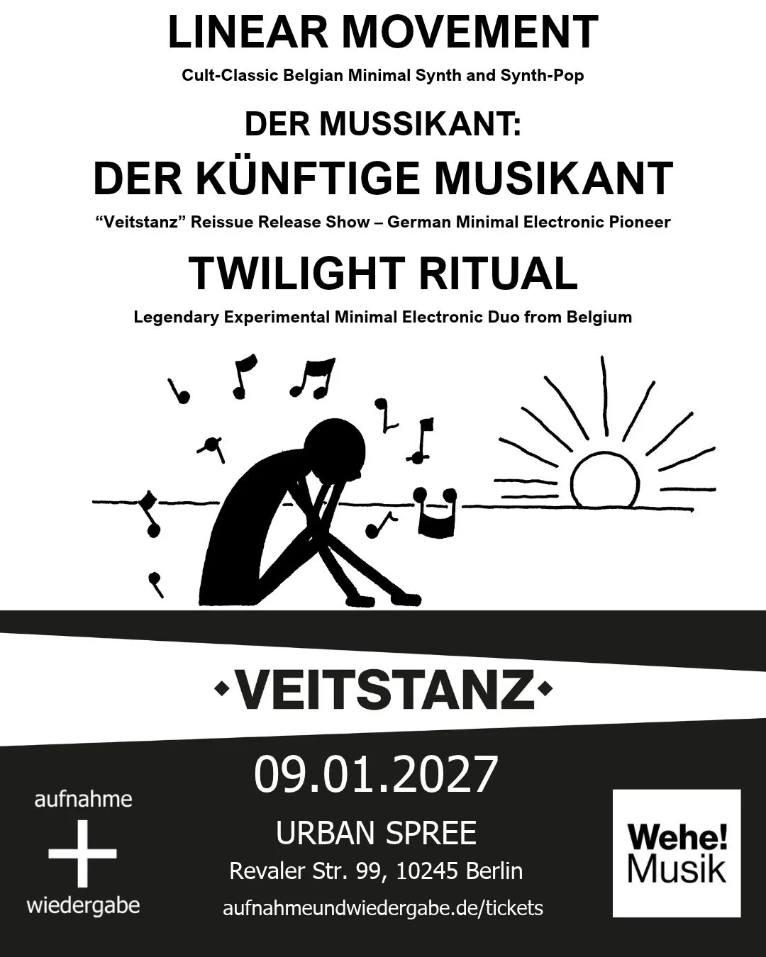 Linear Movement + Der Künftige Musikant + Twilight Ritual