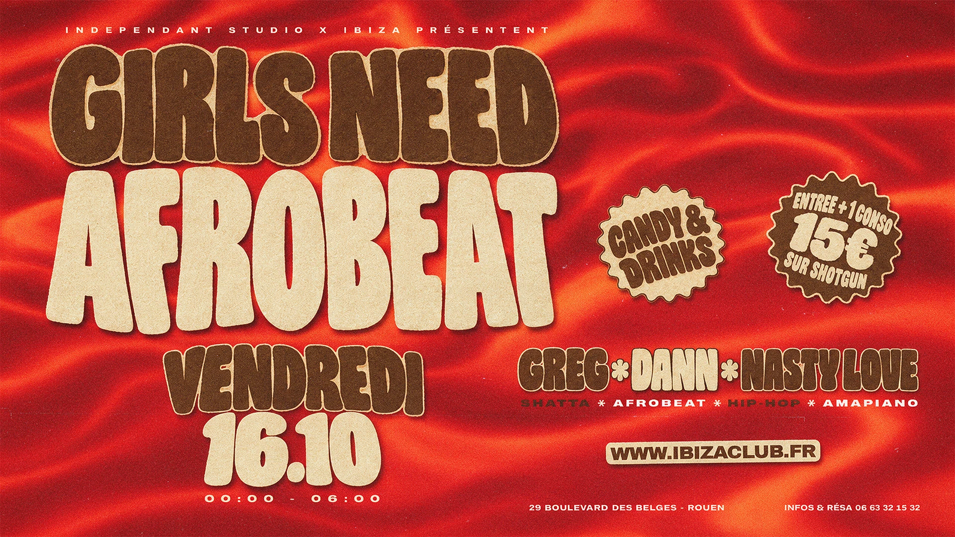 Girl Need Afrobeat I Boiler Studio Edition