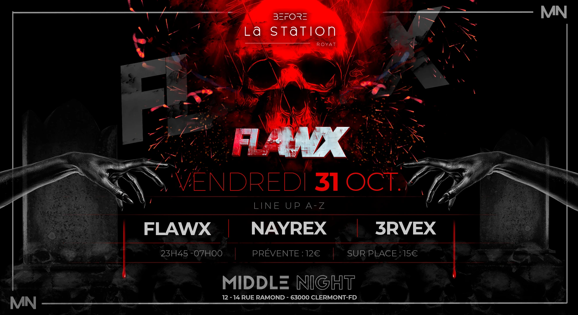 Hard'loween - Flawx + Nayrex + 3rvex