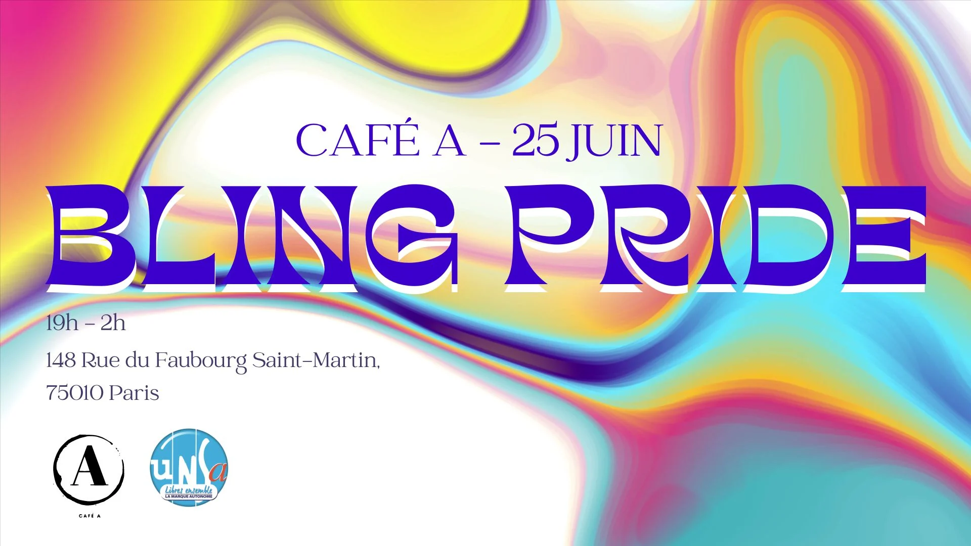 Bling Pride - Cafe A 