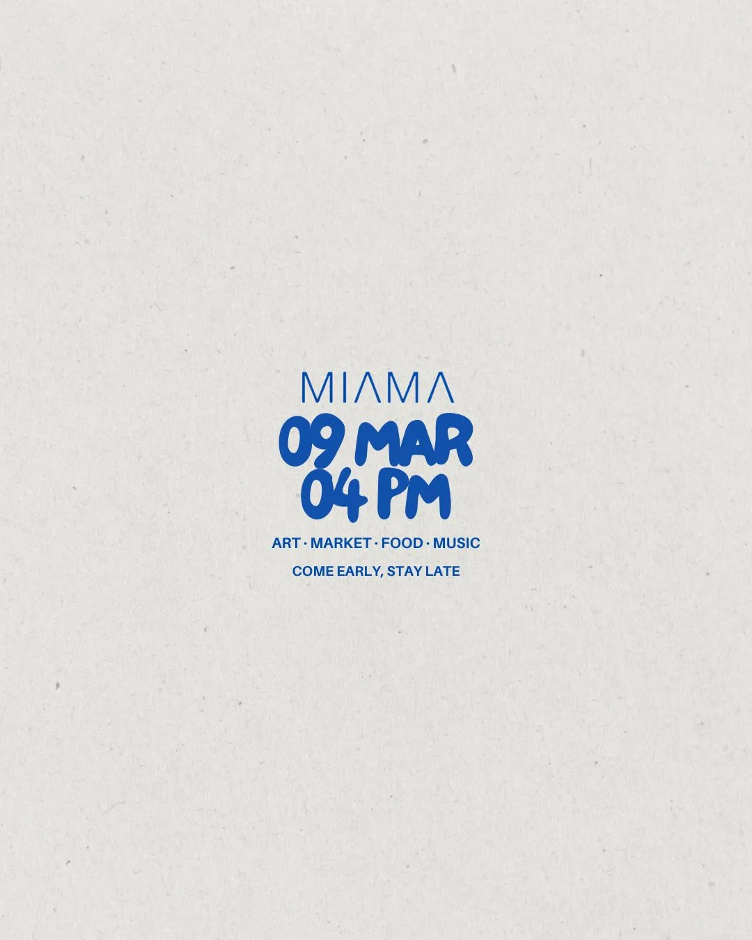 Miama Season Opening!