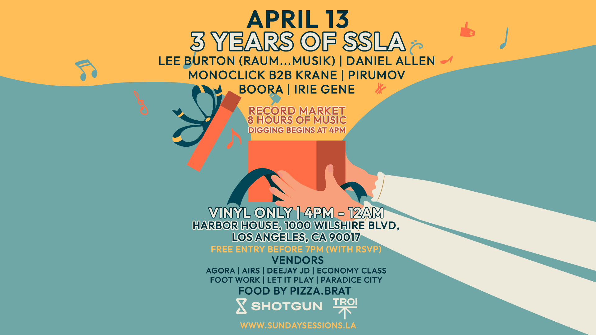 3 Years Of Sunday Sessions La (Vinyl Only) Open Air