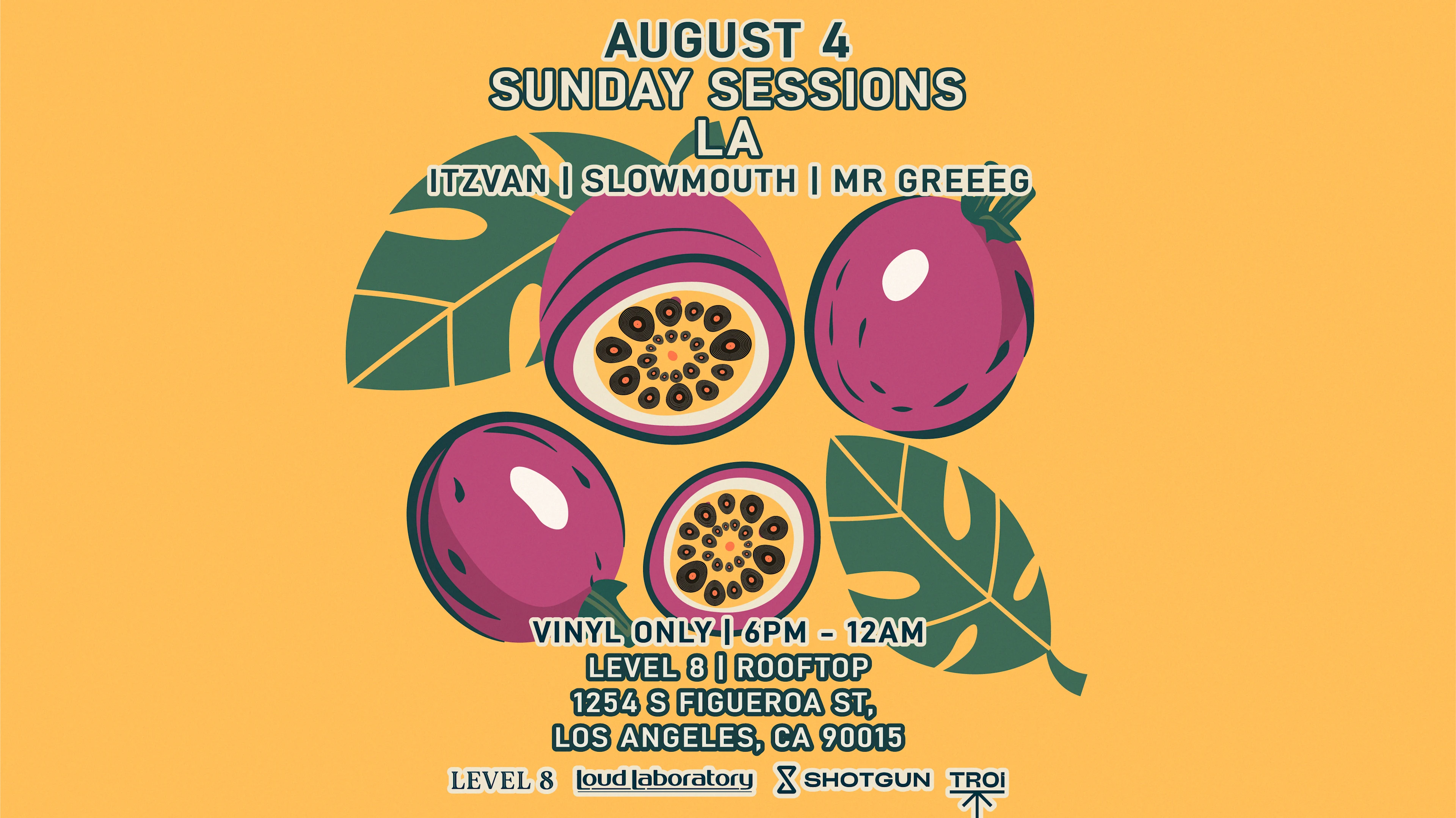 Sunday Sessions La (Vinyl Only) 08/04/24
