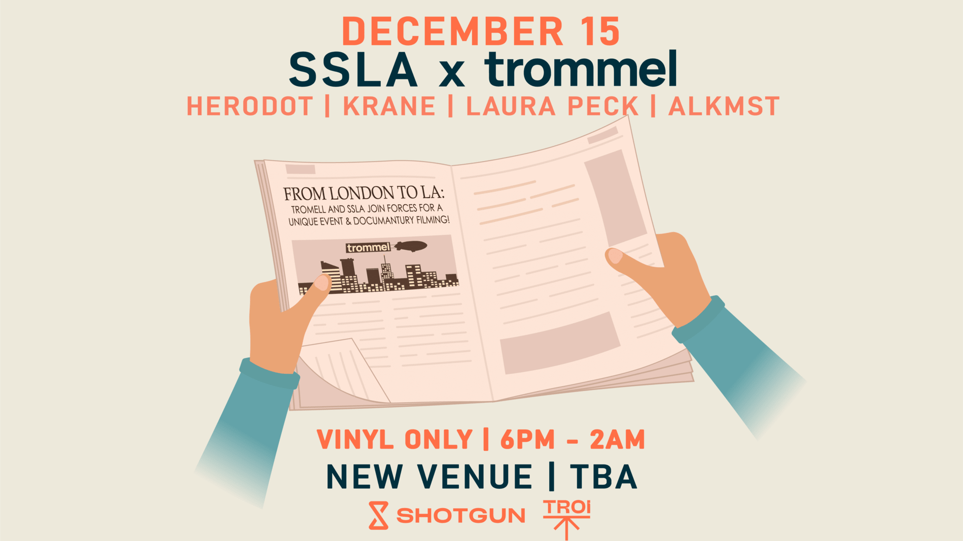 Massive Collab! Trommel X Sunday Sessions La (Vinyl Only)