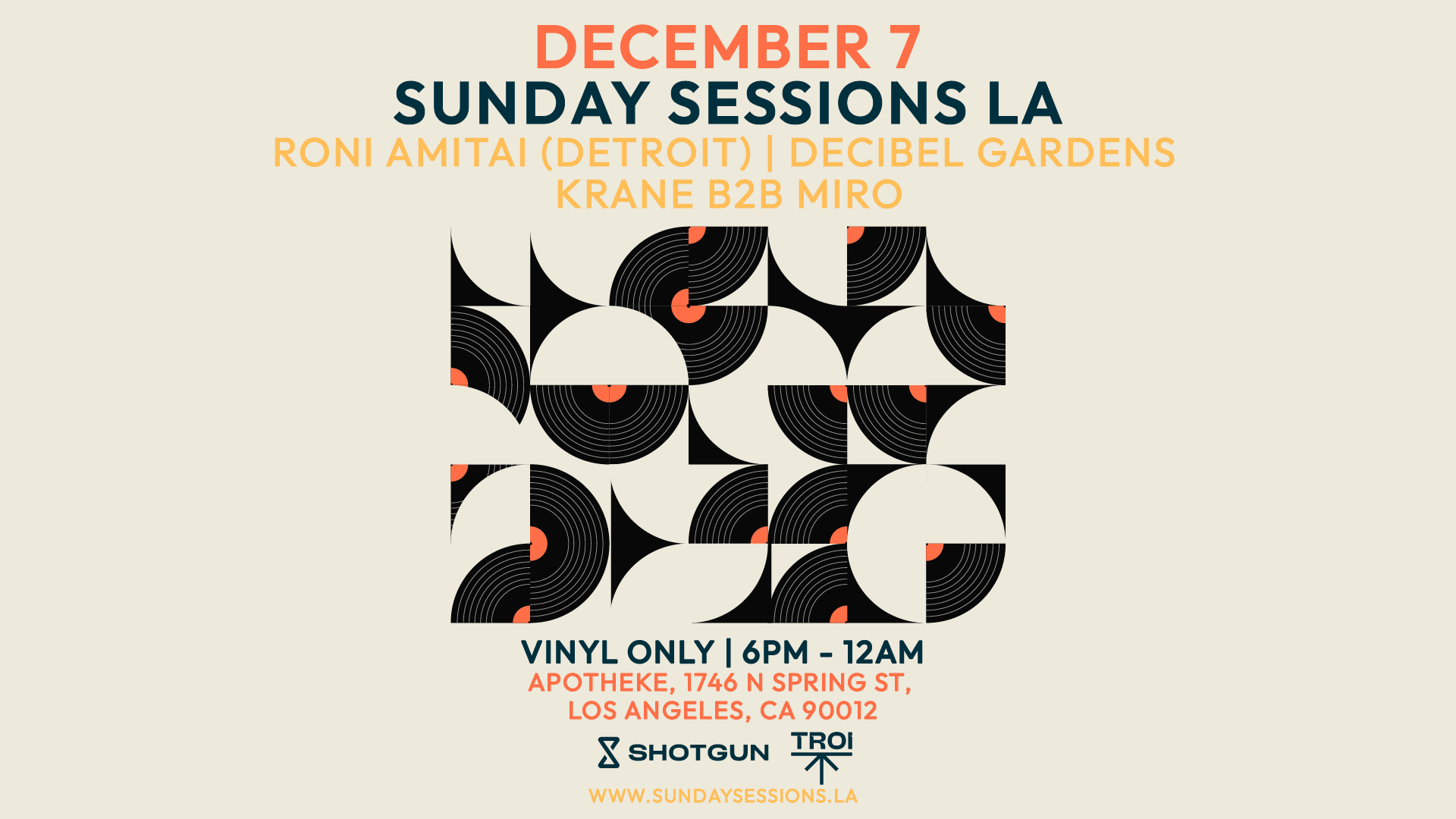Sunday Sessions La (Vinyl Only) Open Air