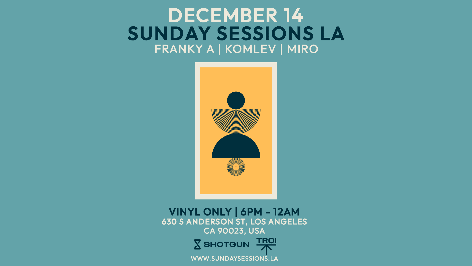 Sunday Sessions La (Vinyl Only) Open Air