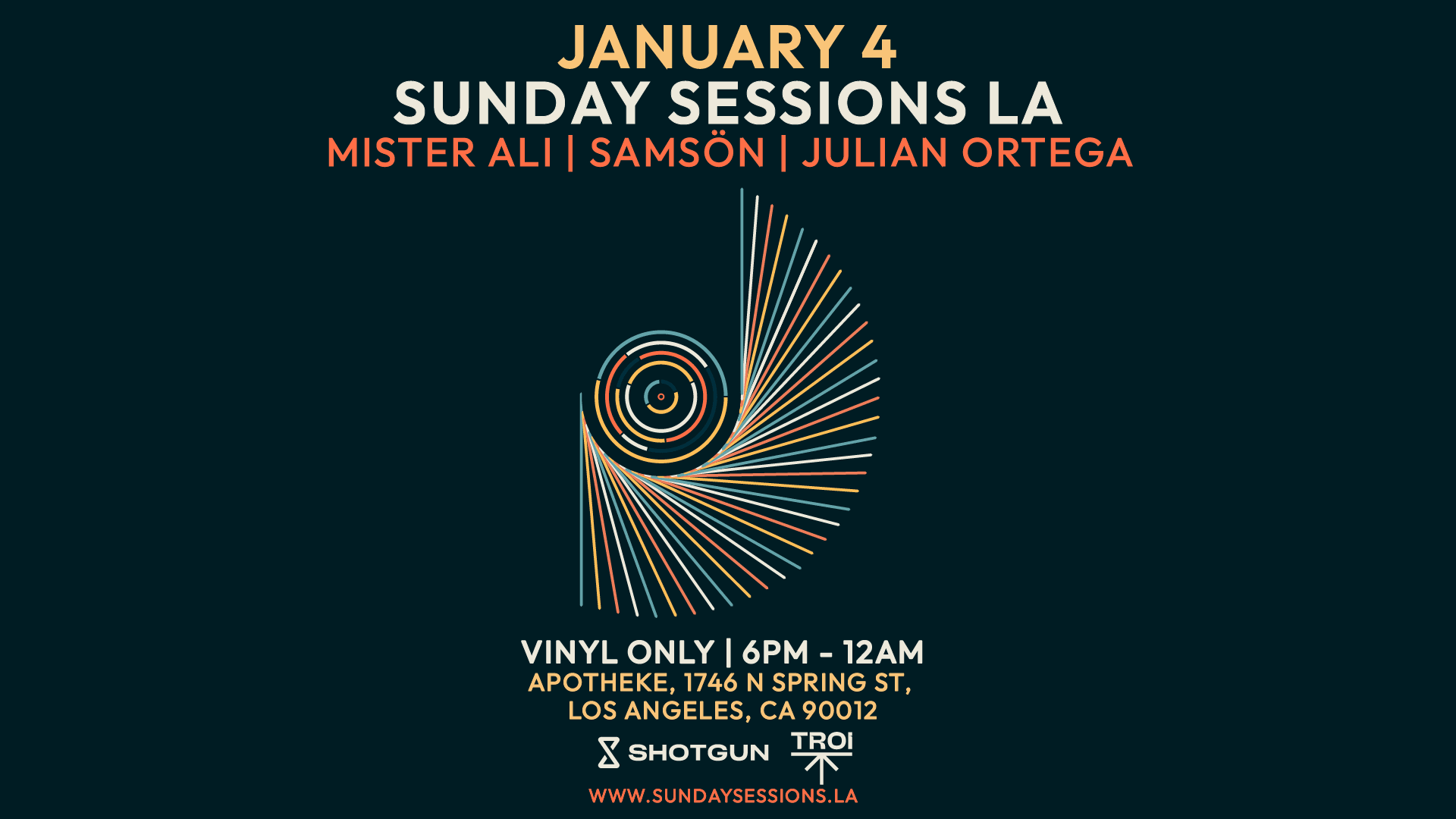 Sunday Sessions La (Vinyl Only)