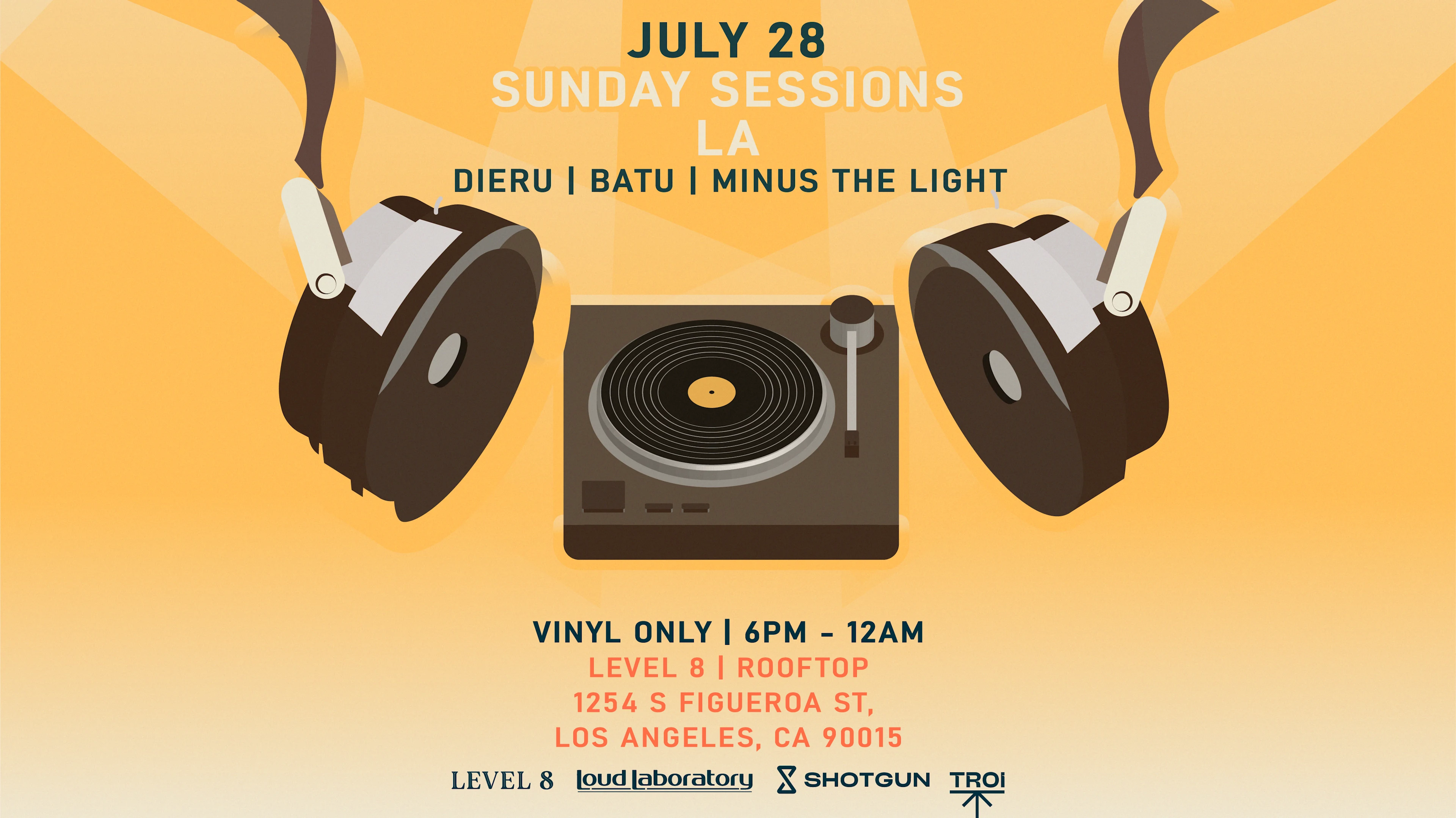 Sunday Sessions La (Vinyl Only) 07/28/24