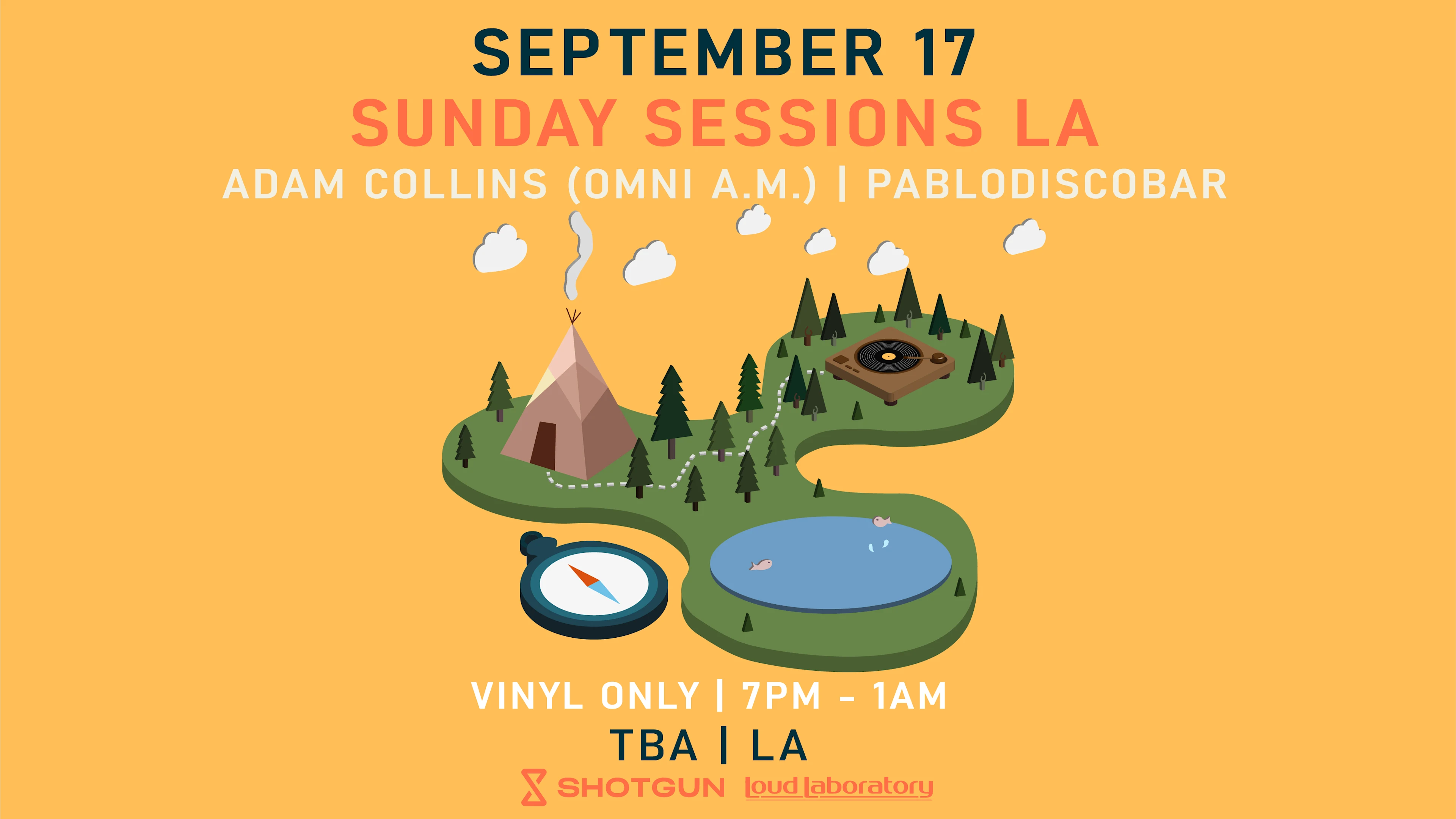 Adam Collins At Sunday Sessions La (Vinyl Only)