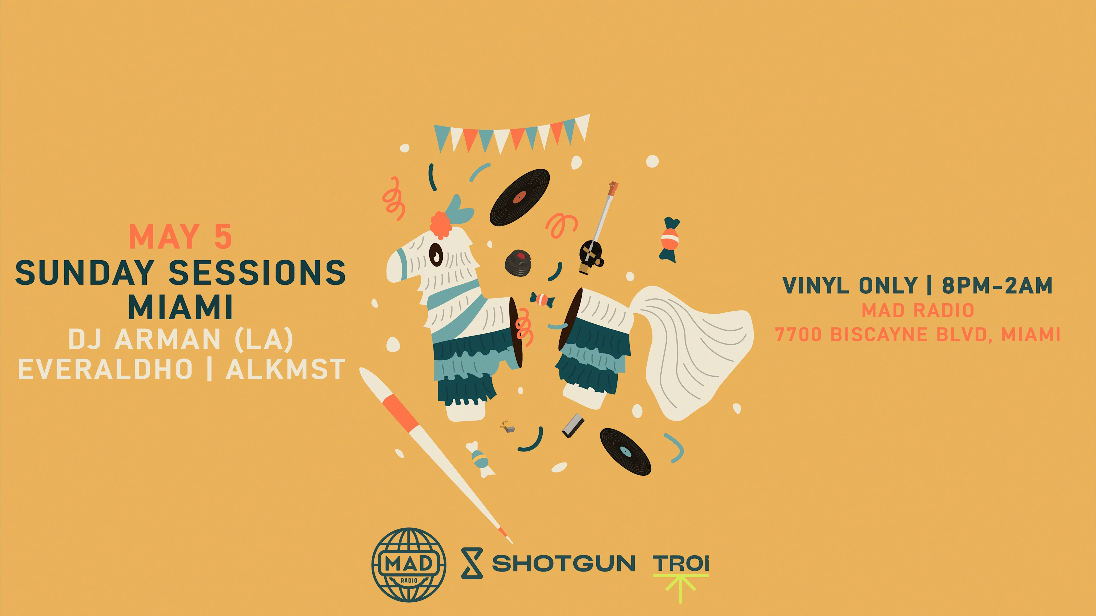 Sunday Sessions Miami (Vinyl Only) 05/05/24