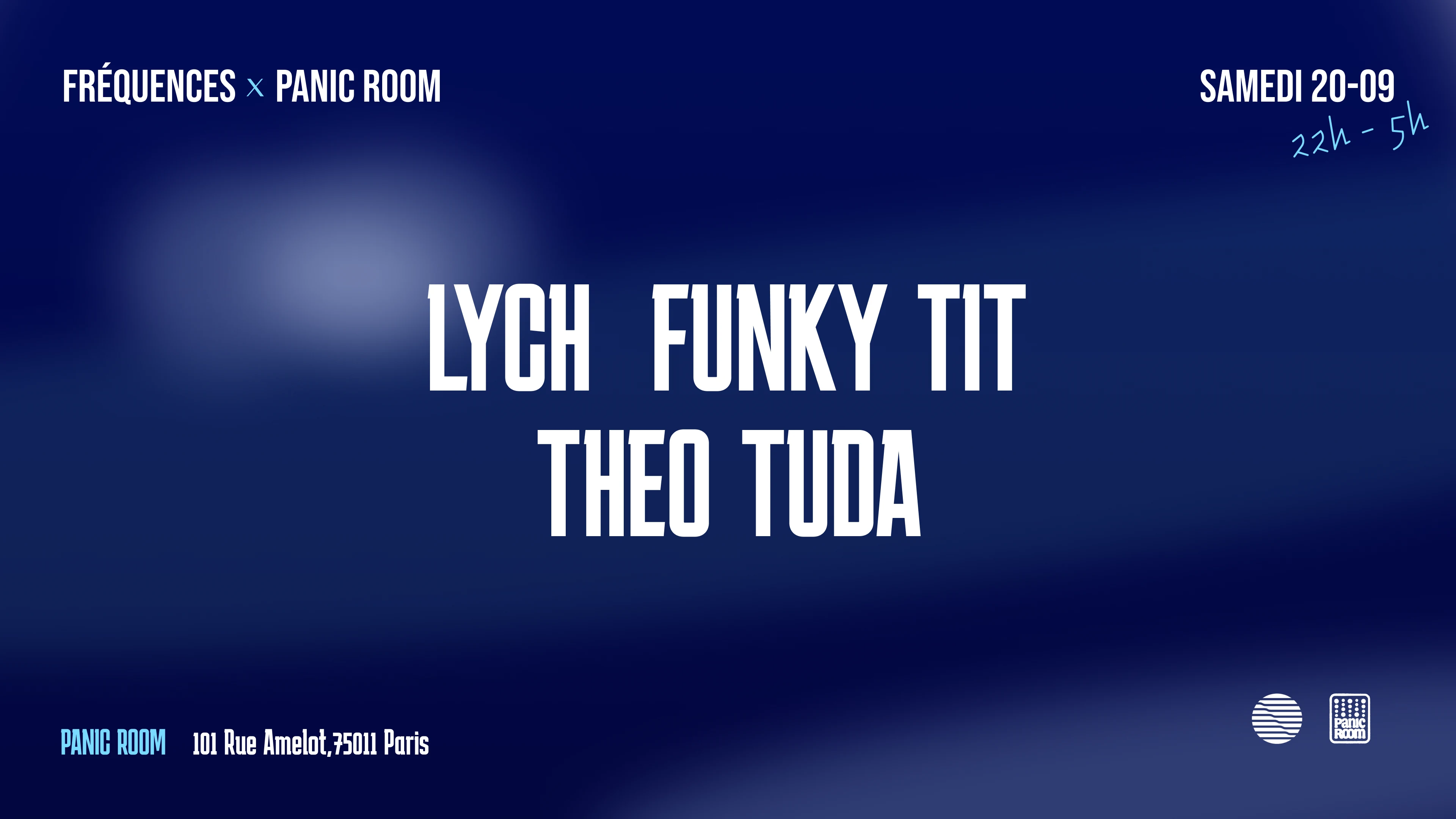 Fréquences Présente : Lych, Funky Tit, Theo Tuda