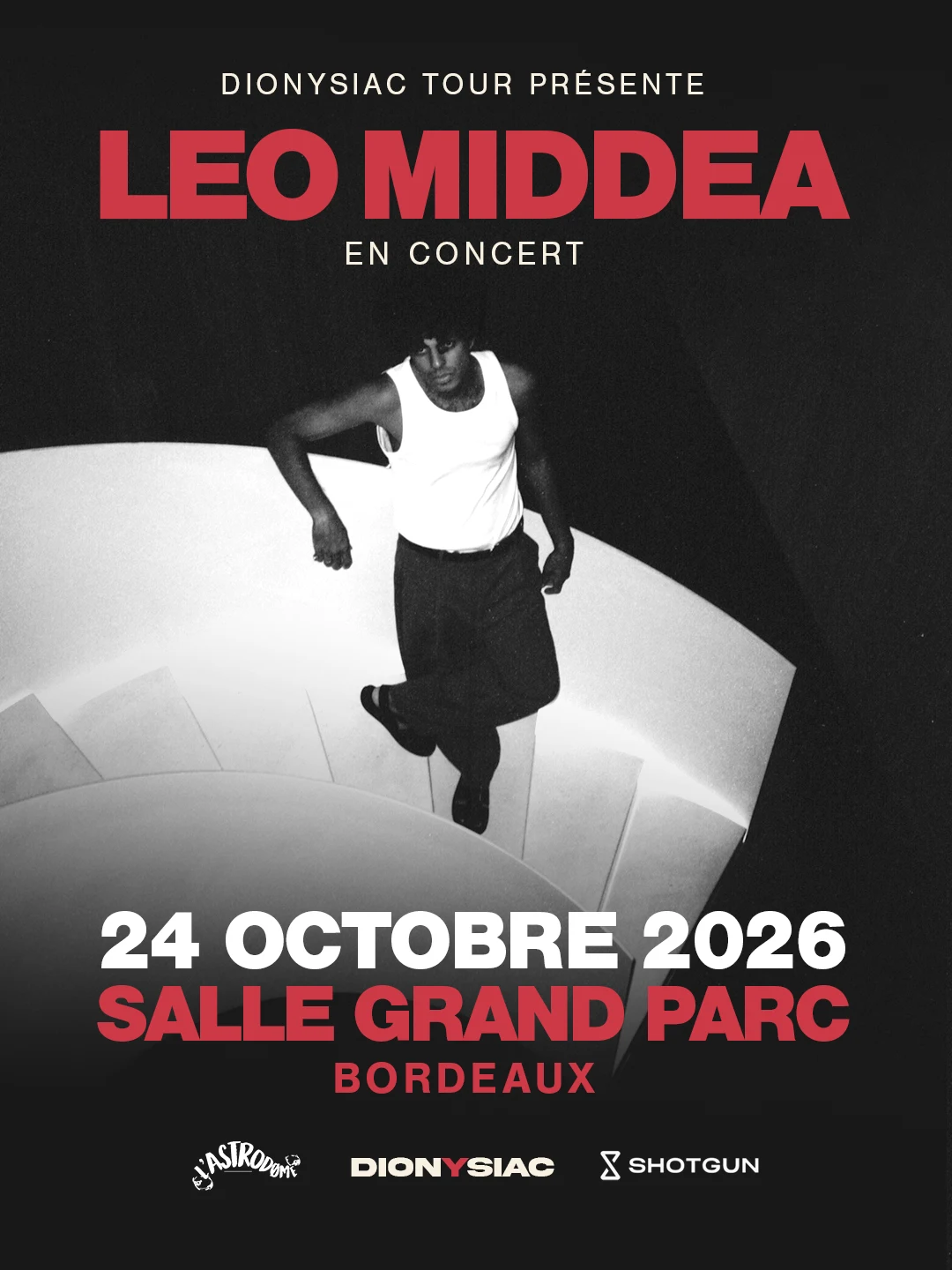 Leo Middea - Salle Grand Parc, Bordeaux
