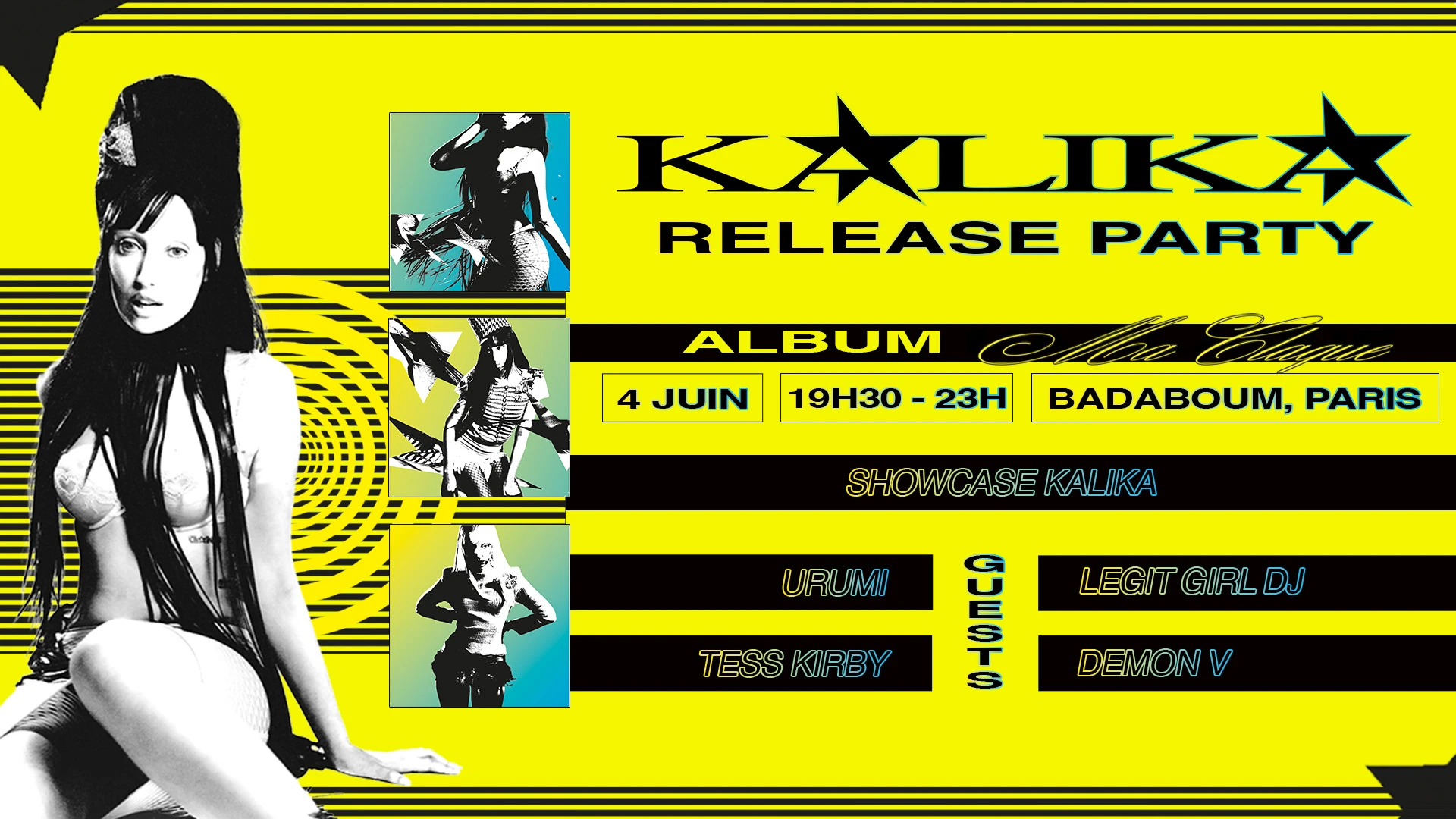 Concert — Kalika Release Party : Urumi, Legit Girl Dj & More
