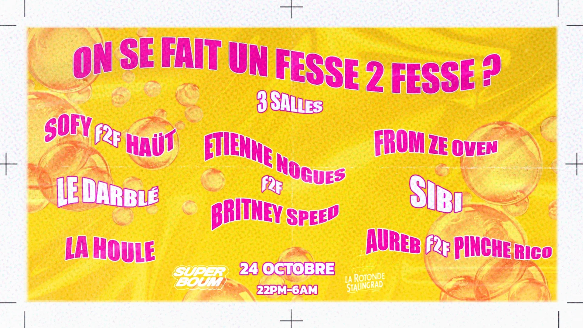 Super Boum : Etienne Nogues F2f Britney Speed, Aureb & More