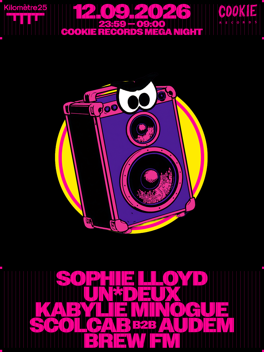 Cookie Records : Sophie Lloyd, Kabylie Minogue, Un*Deux