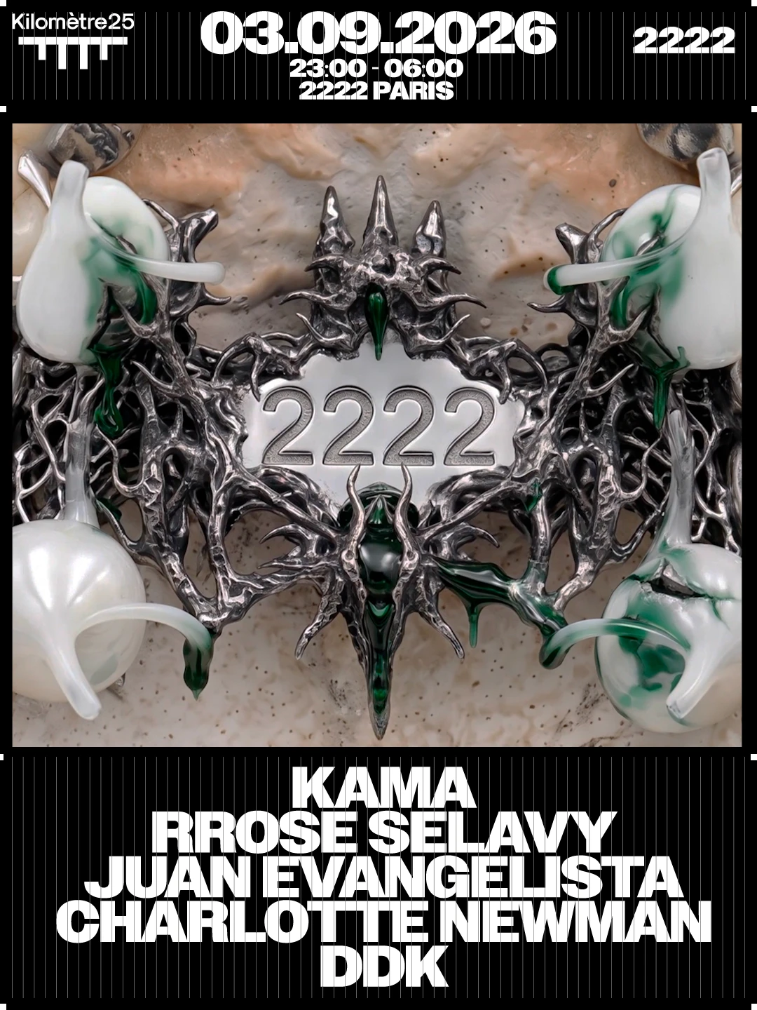 2222 // Juan Evangelista, Ddk, Charlotte Newman, Kama & More