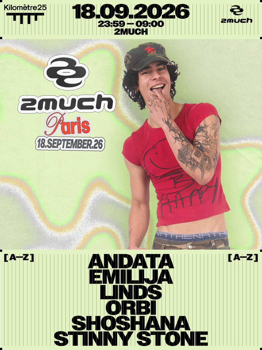 2much : Linds, Andata, Emilja & More