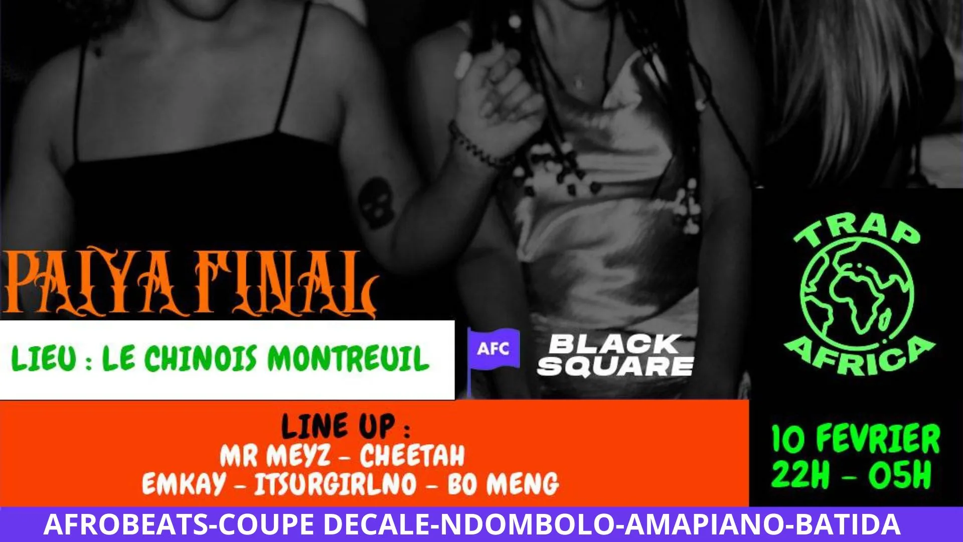 Trap Africa Présente Le Paiya Final !