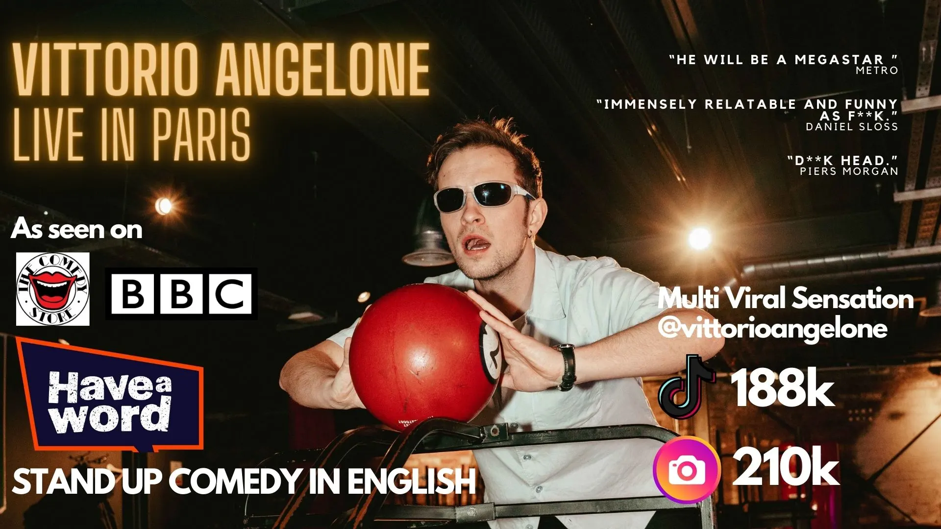 English Comedy Special - Vittorio Angelone: Live In Paris