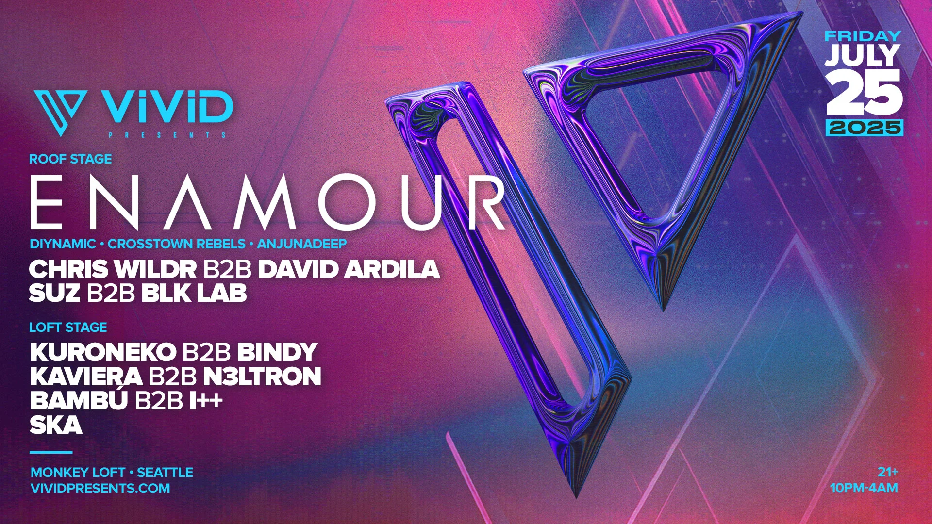 Enamour (Presales Sold-Out, Cover Can Be Paid At Door)