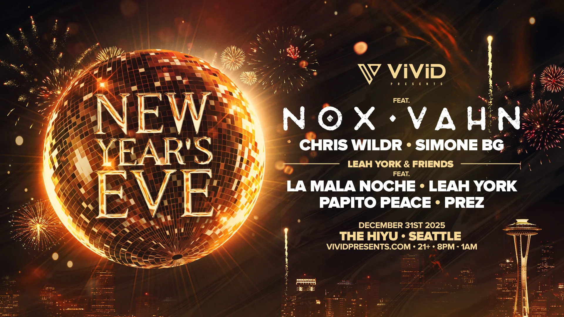 New Year's Eve 2025 W/ Nox Vahn