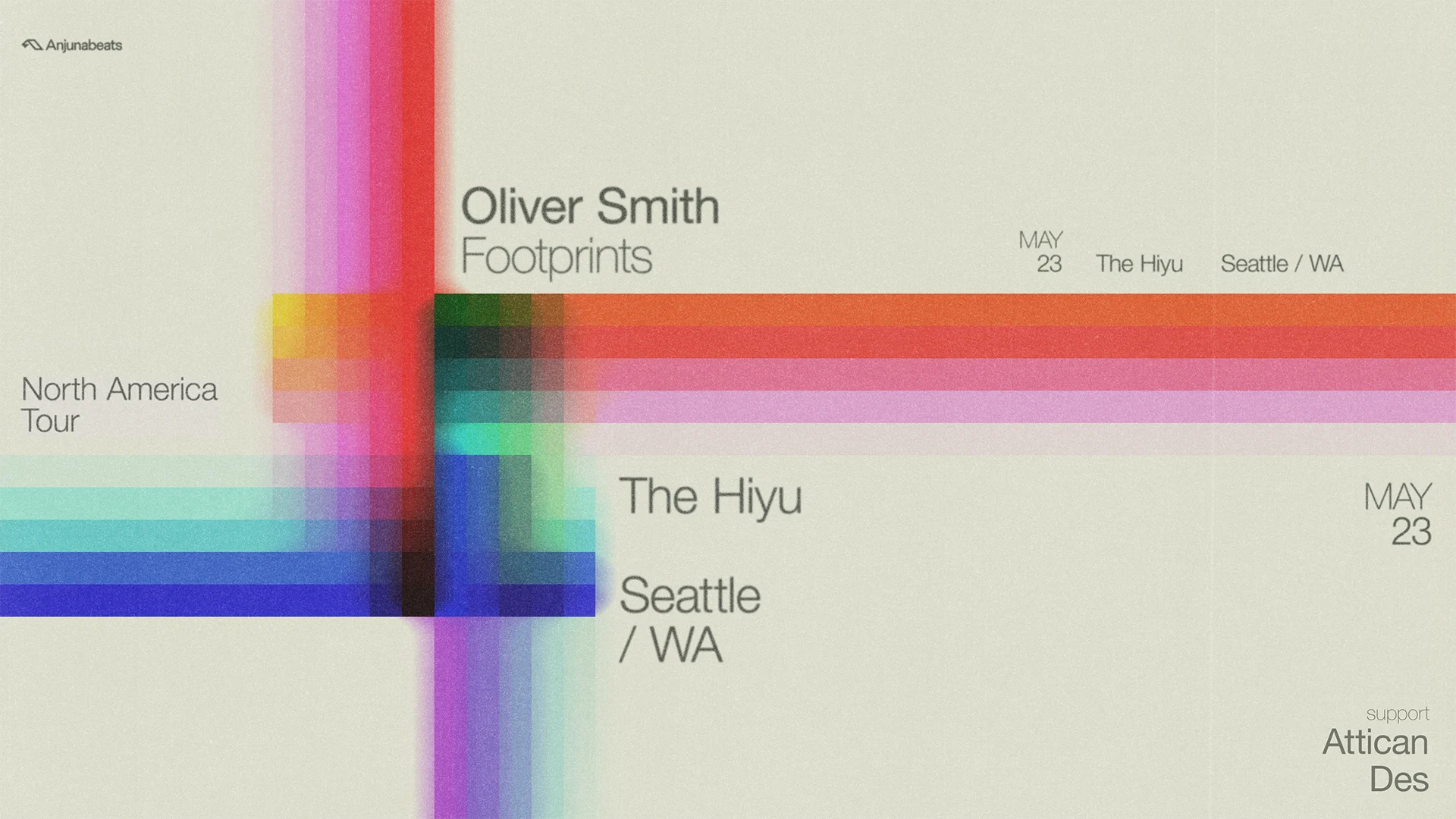 Oliver Smith 'footprints' Album Tour